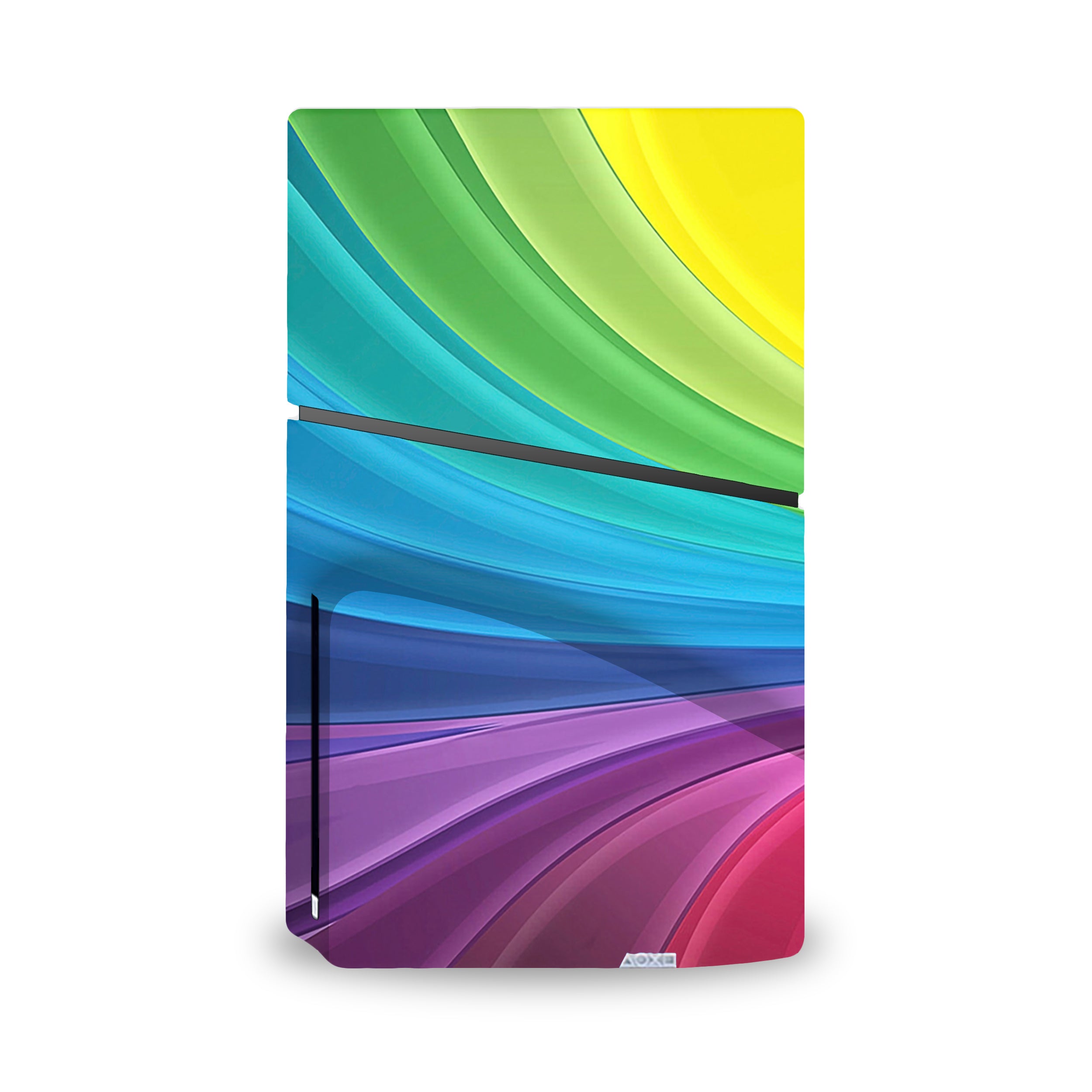 Prism Swirl v1 PS5 Slim Skin - Abstract-inspired design