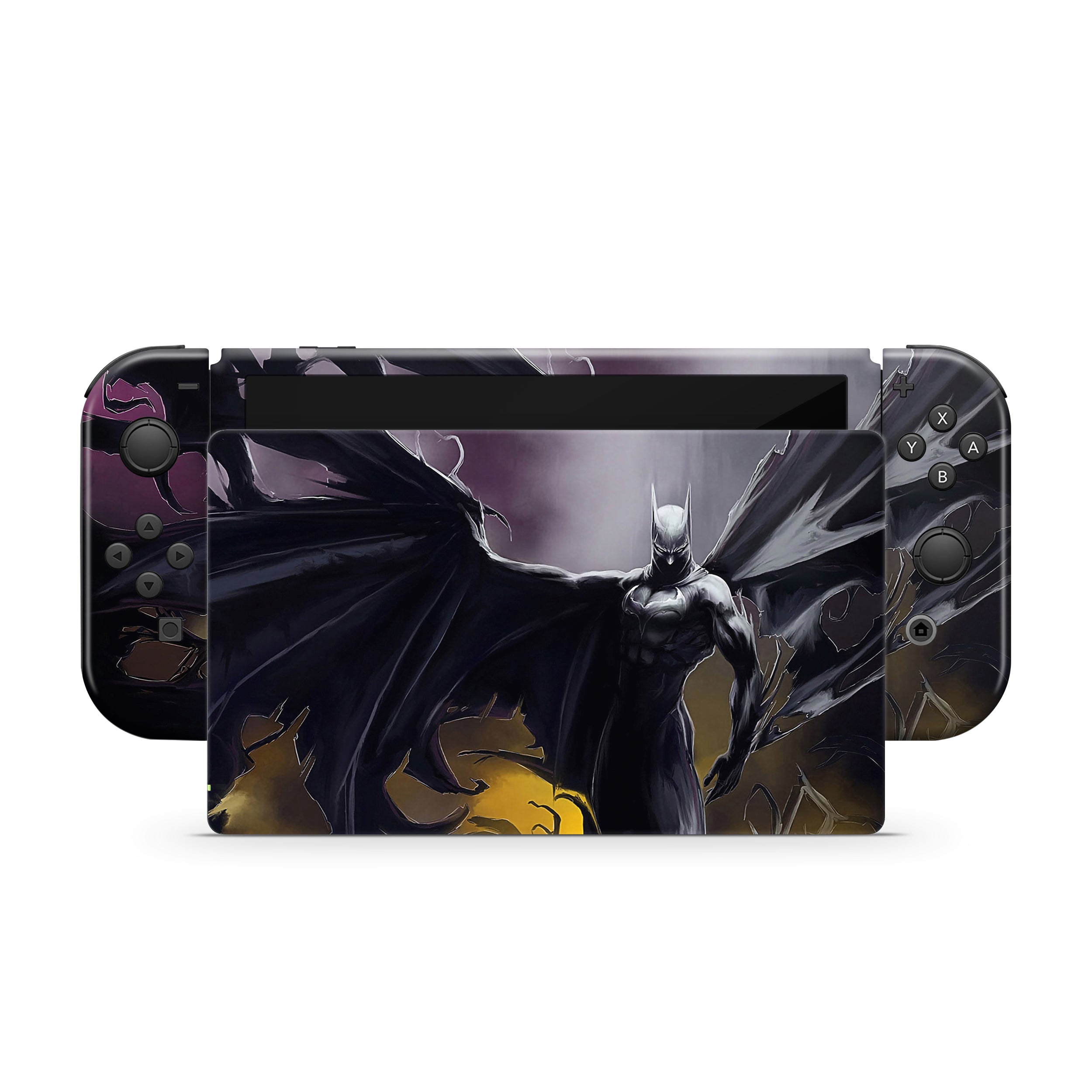 Gothic Knight v7 Nintendo Switch OLED Skin - Comics-inspired design