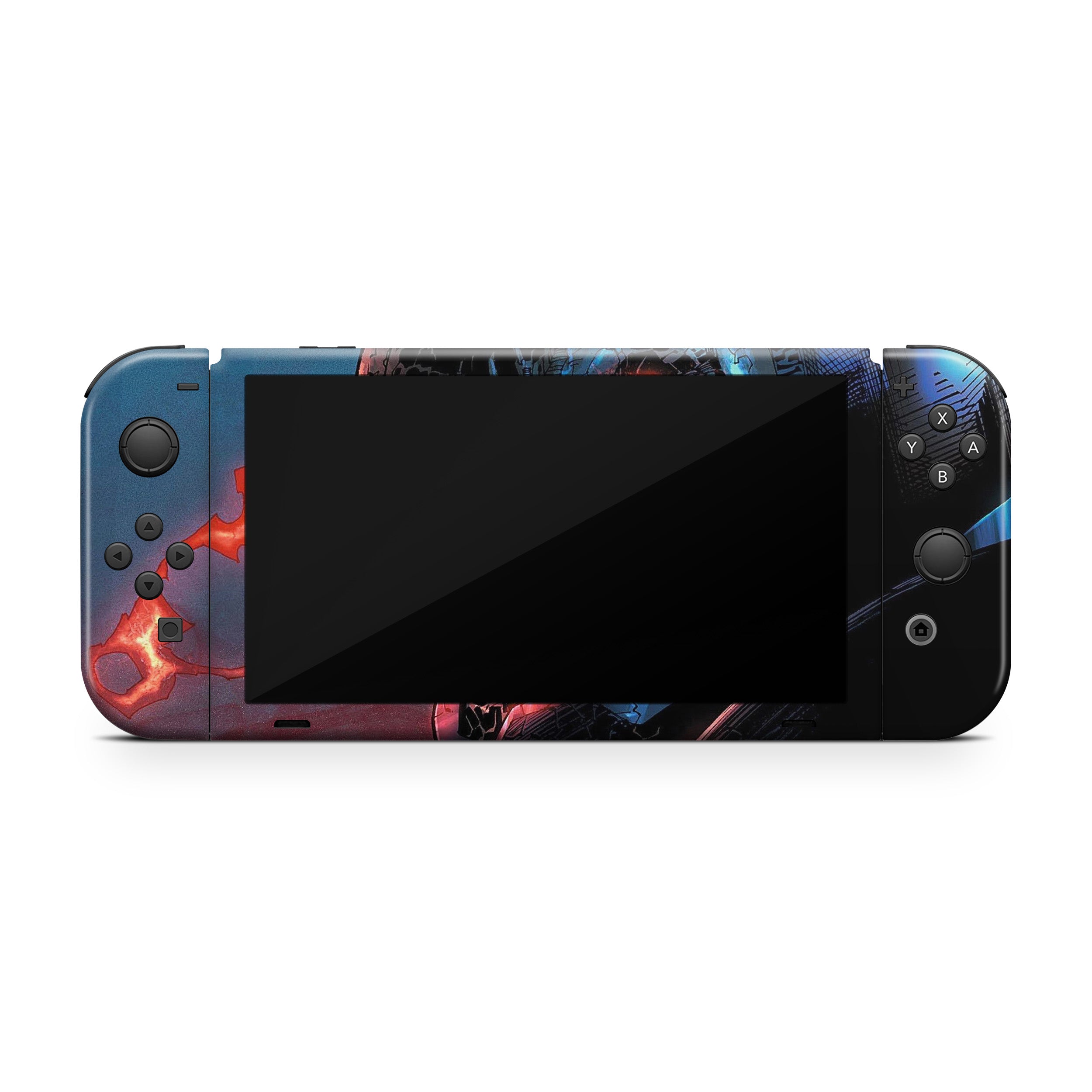 Dark Tyrant v1 Nintendo Switch OLED Skin - Comics-inspired design