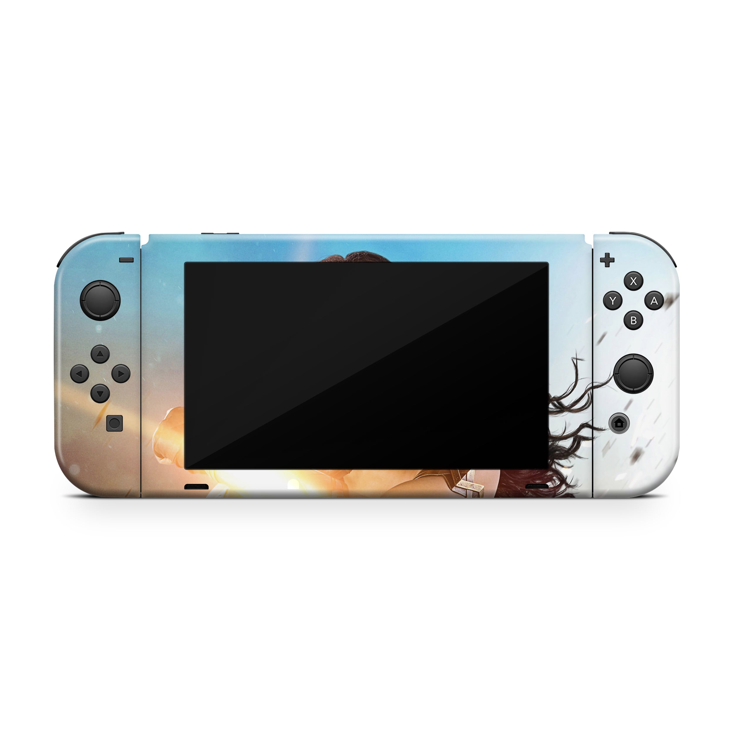 Amazon Goddess v1 Nintendo Switch Skin - Comics-inspired design