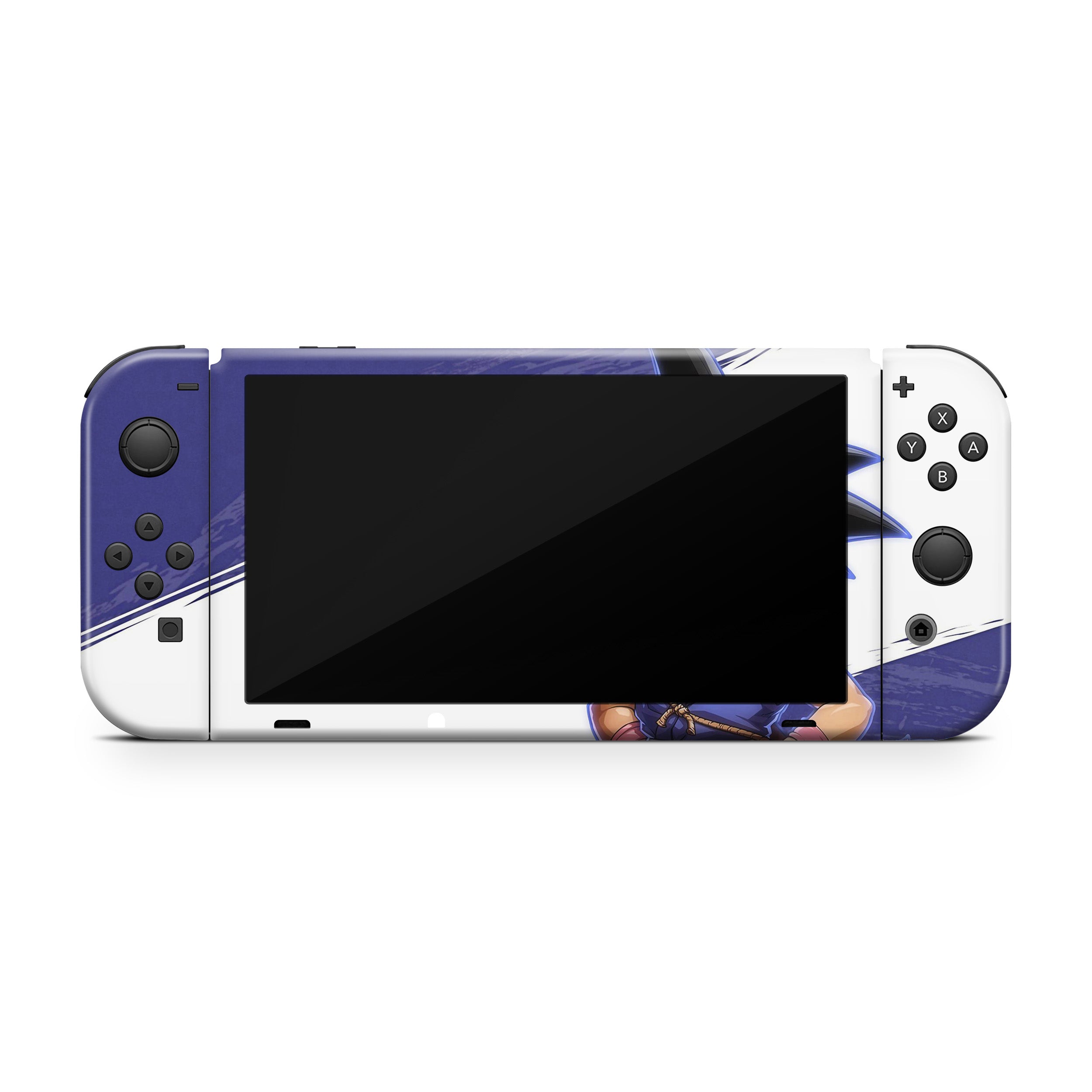 Rising Hero v1 Nintendo Switch OLED Skin - Anime-inspired design