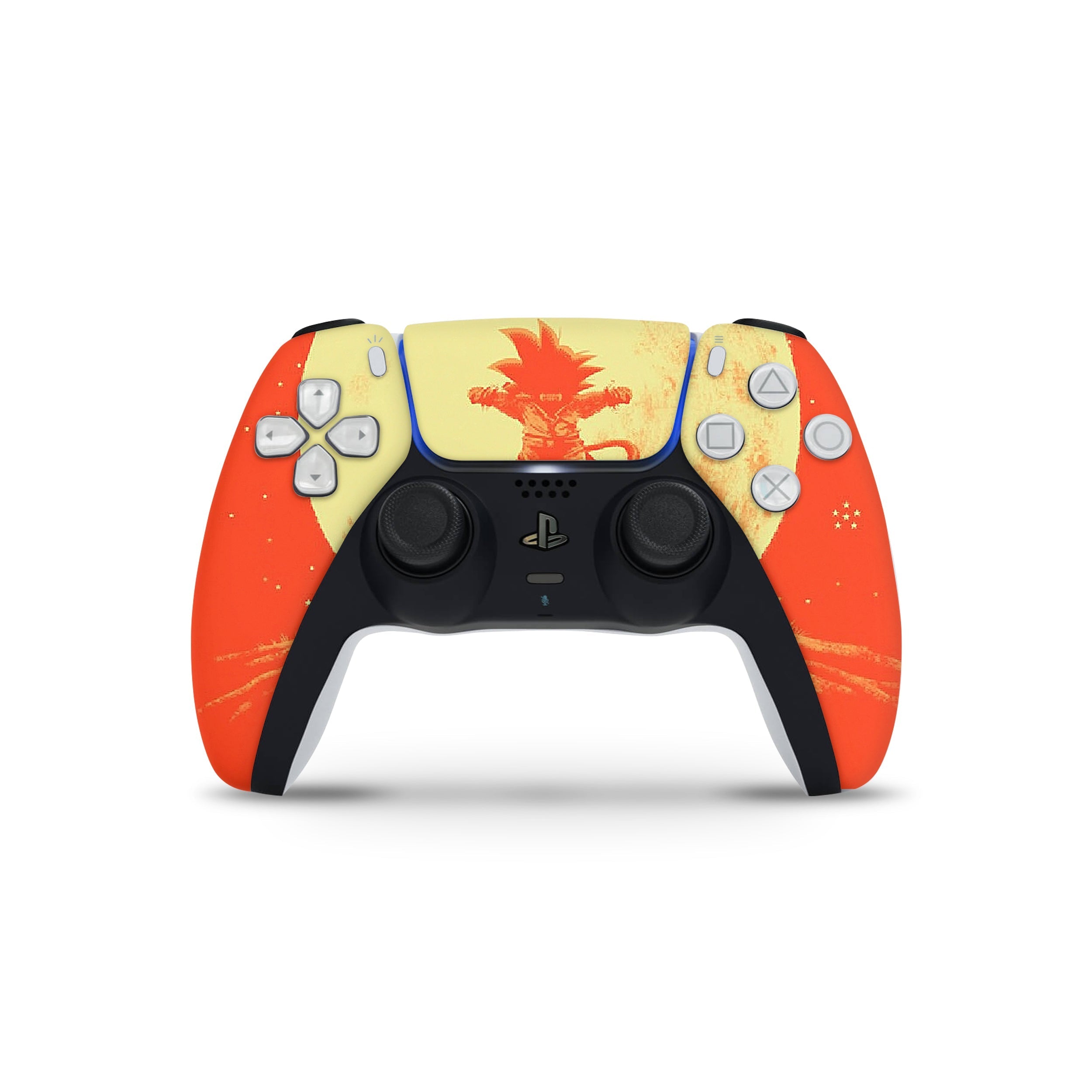 Rising Hero v2 PS5 Controller Skin - Anime-inspired design