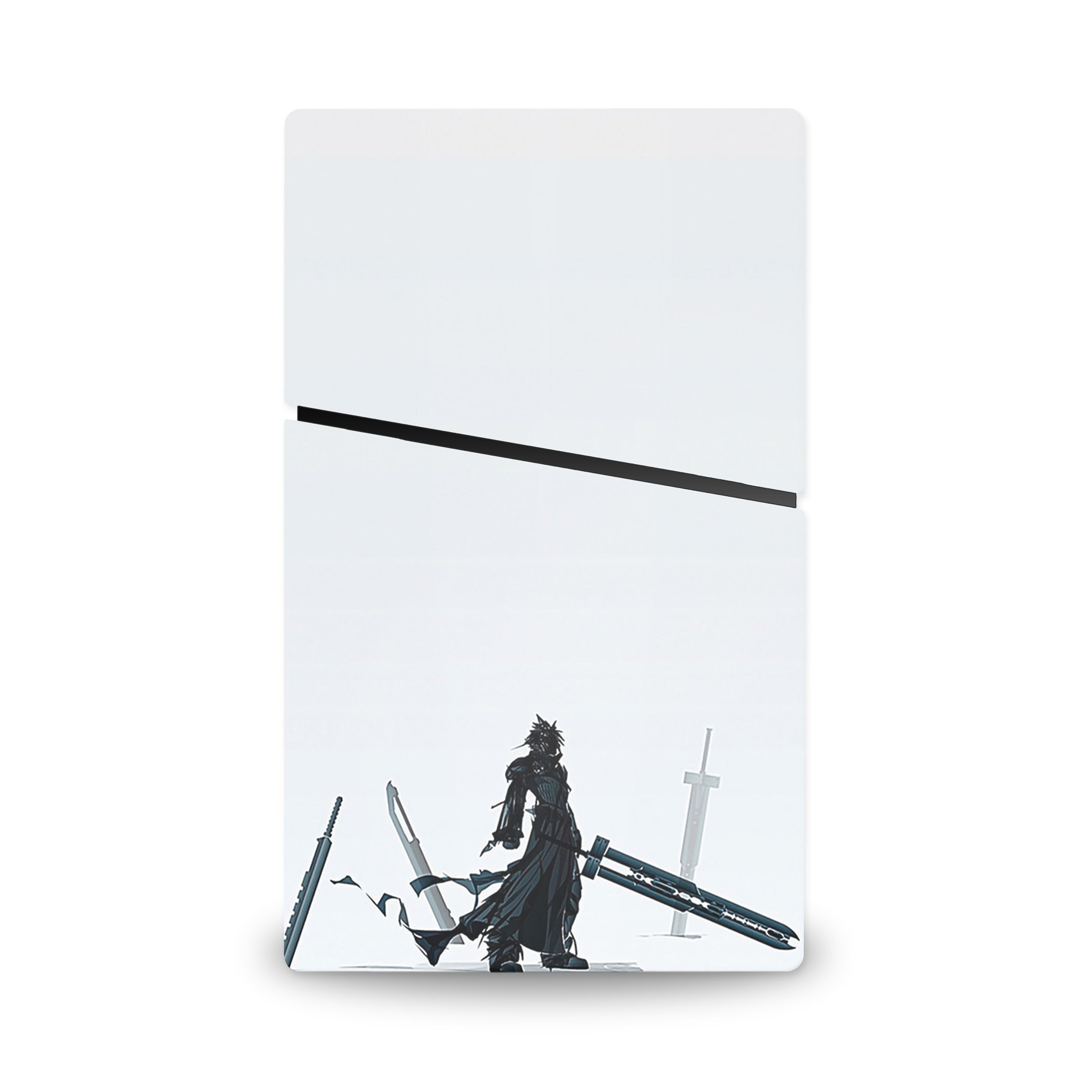 Blade and Chaos v1 PS5 Slim Digital Skin - Video Game-inspired design