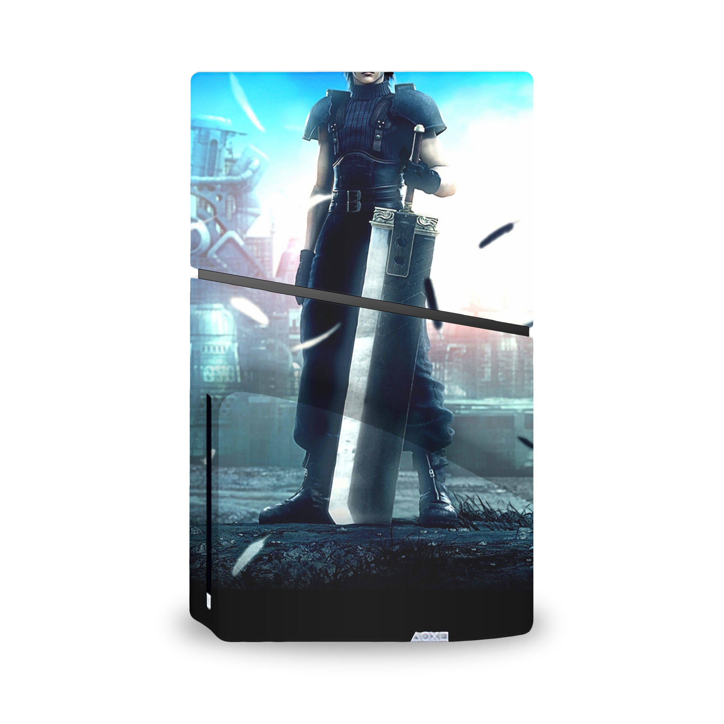 Omnislasher v1 PS5 Slim Skin - Video Game-inspired design