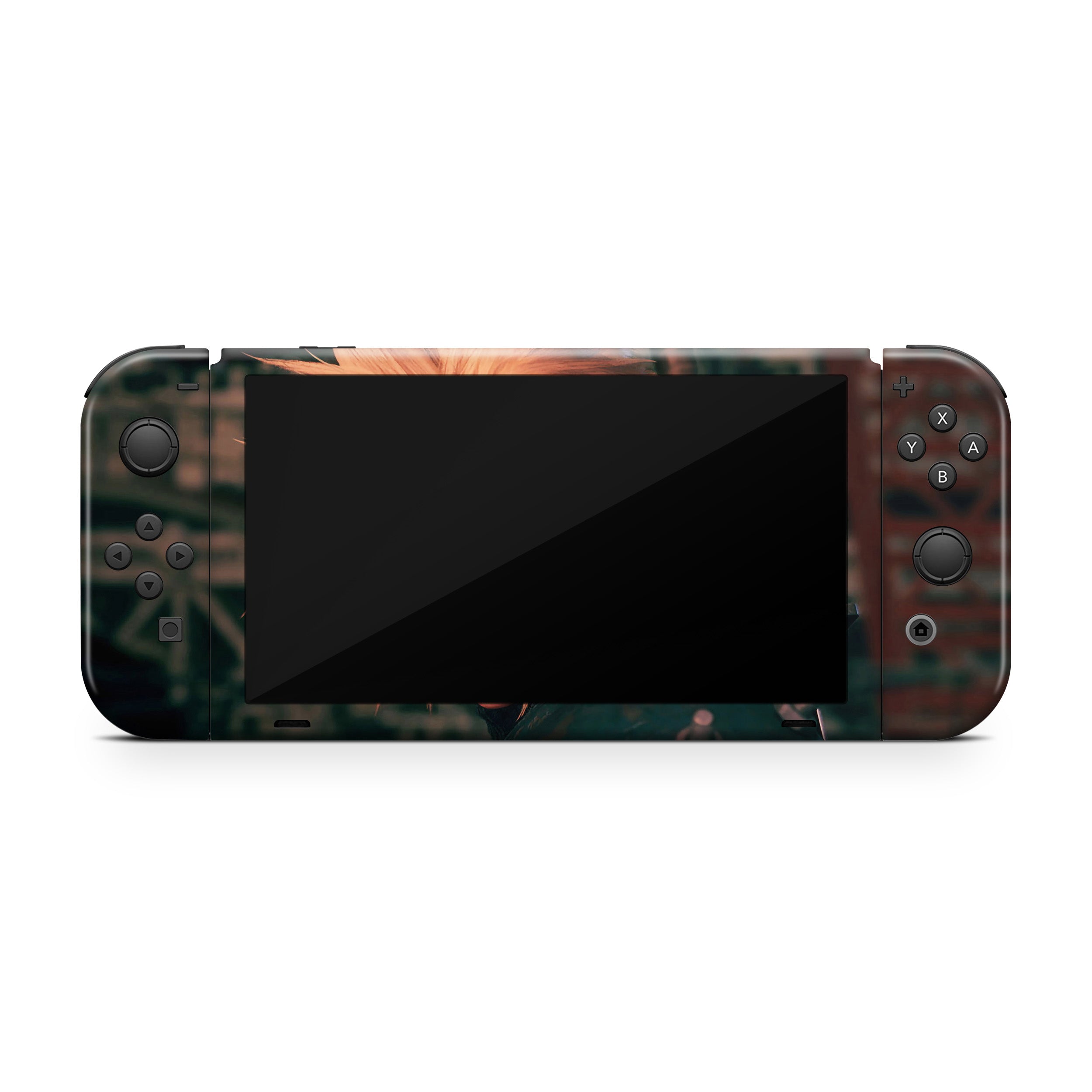 Omnislasher v3 Nintendo Switch OLED Skin - Video Game-inspired design