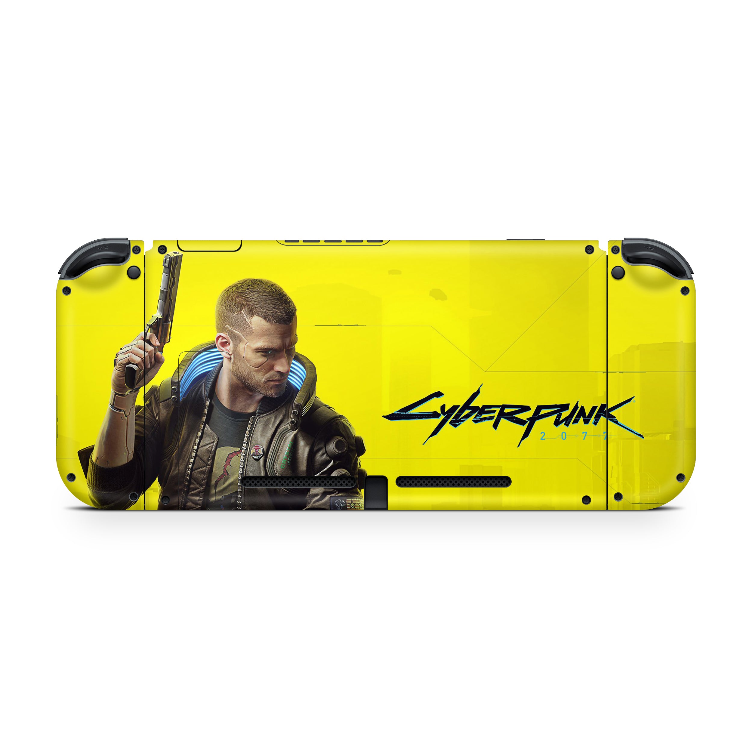 Neon Dystopia v1 Nintendo Switch Skin - Video Game-inspired design