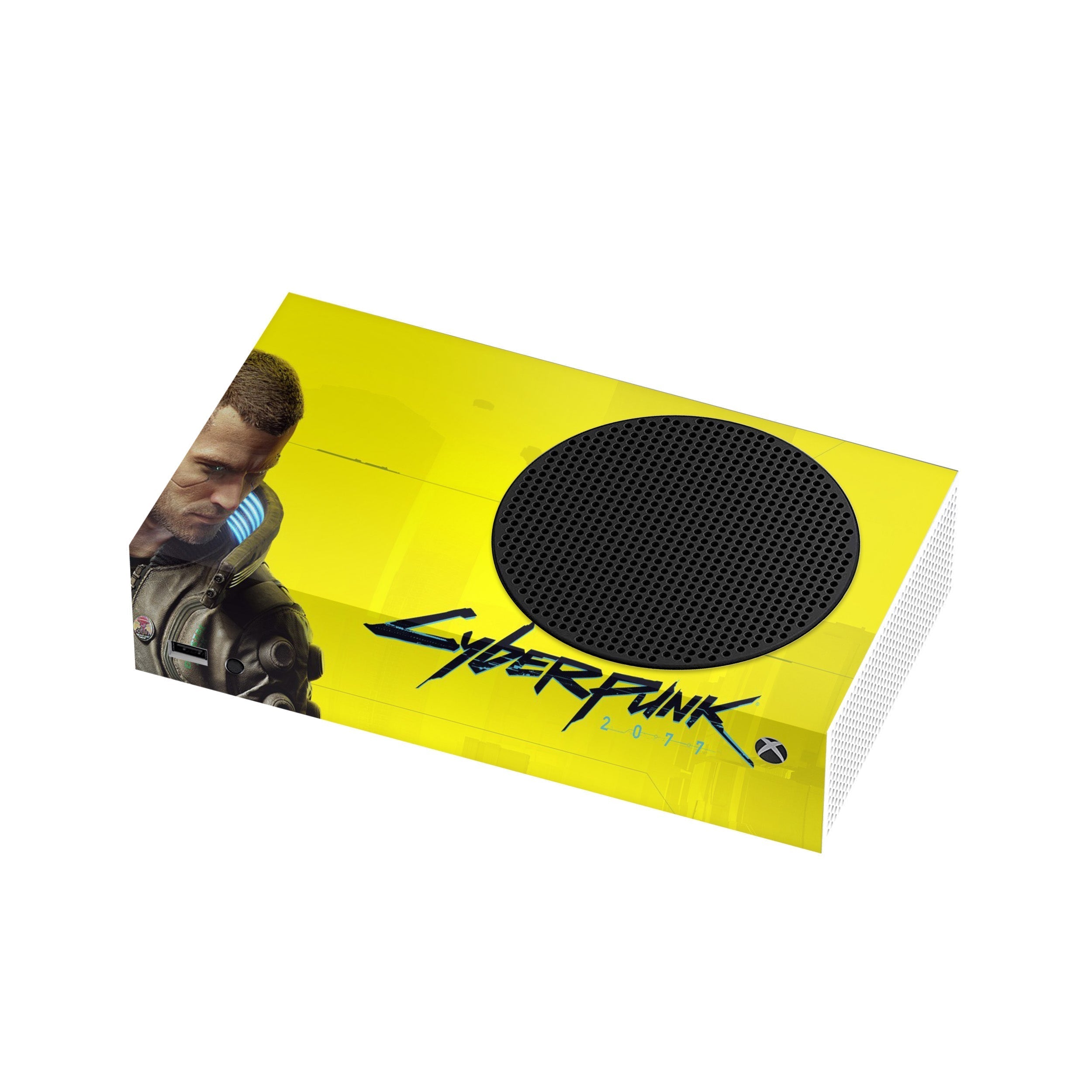 Neon Dystopia v1 Xbox Series S Skin - Video Game-inspired design