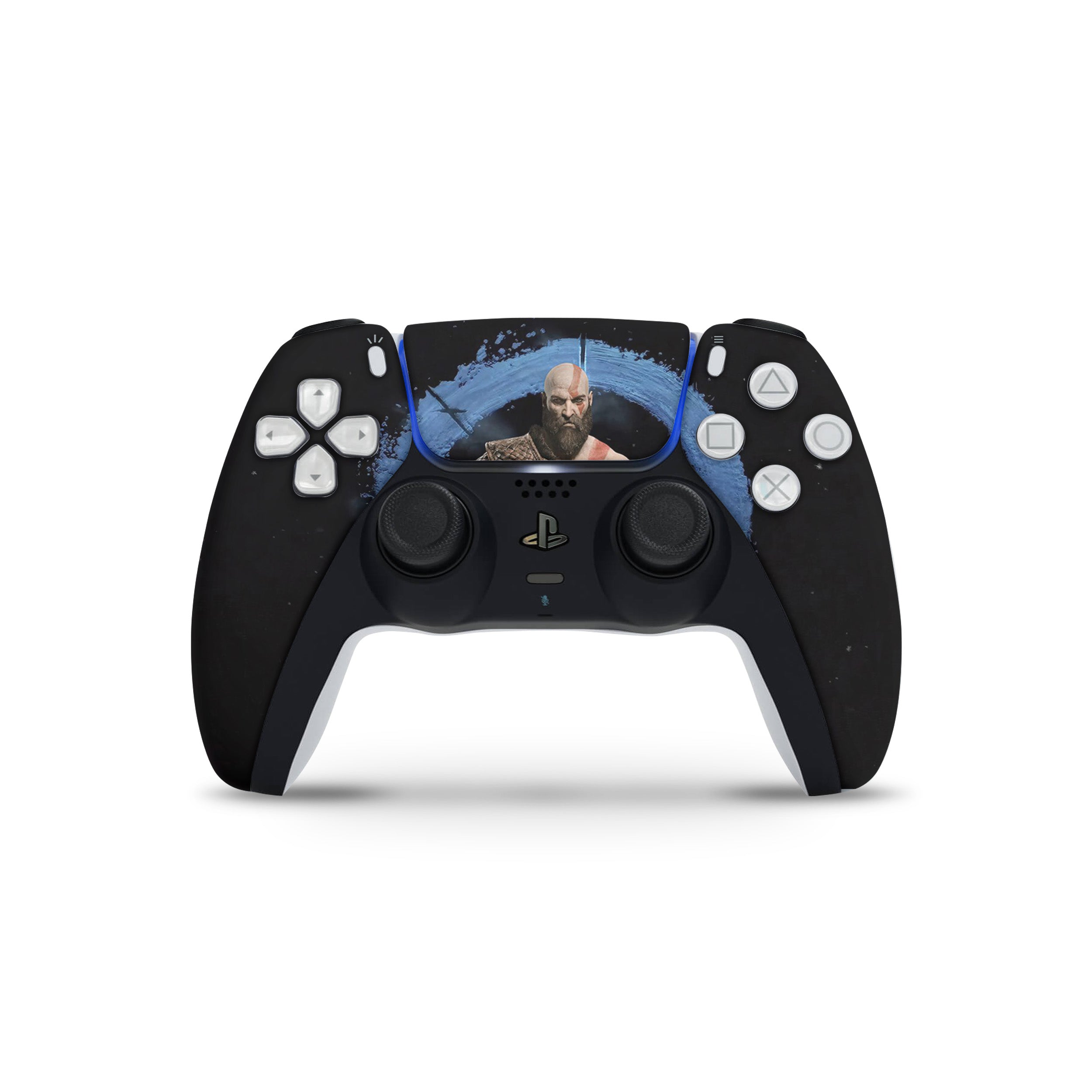 War God v5 PS5 Controller Skin - Video Game-inspired design