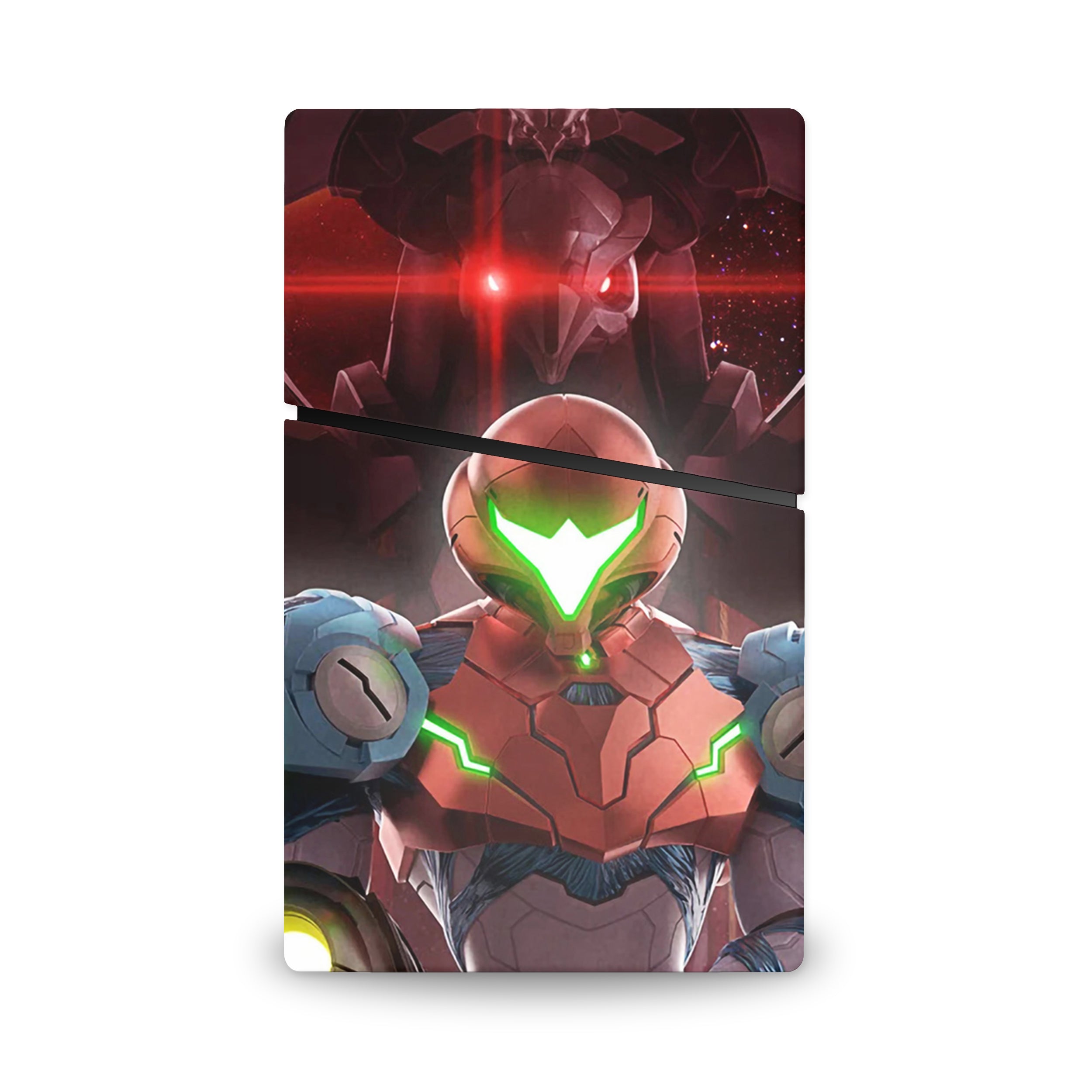 Plasma Sentinel v1 PS5 Slim Digital Skin - Video Game-inspired design