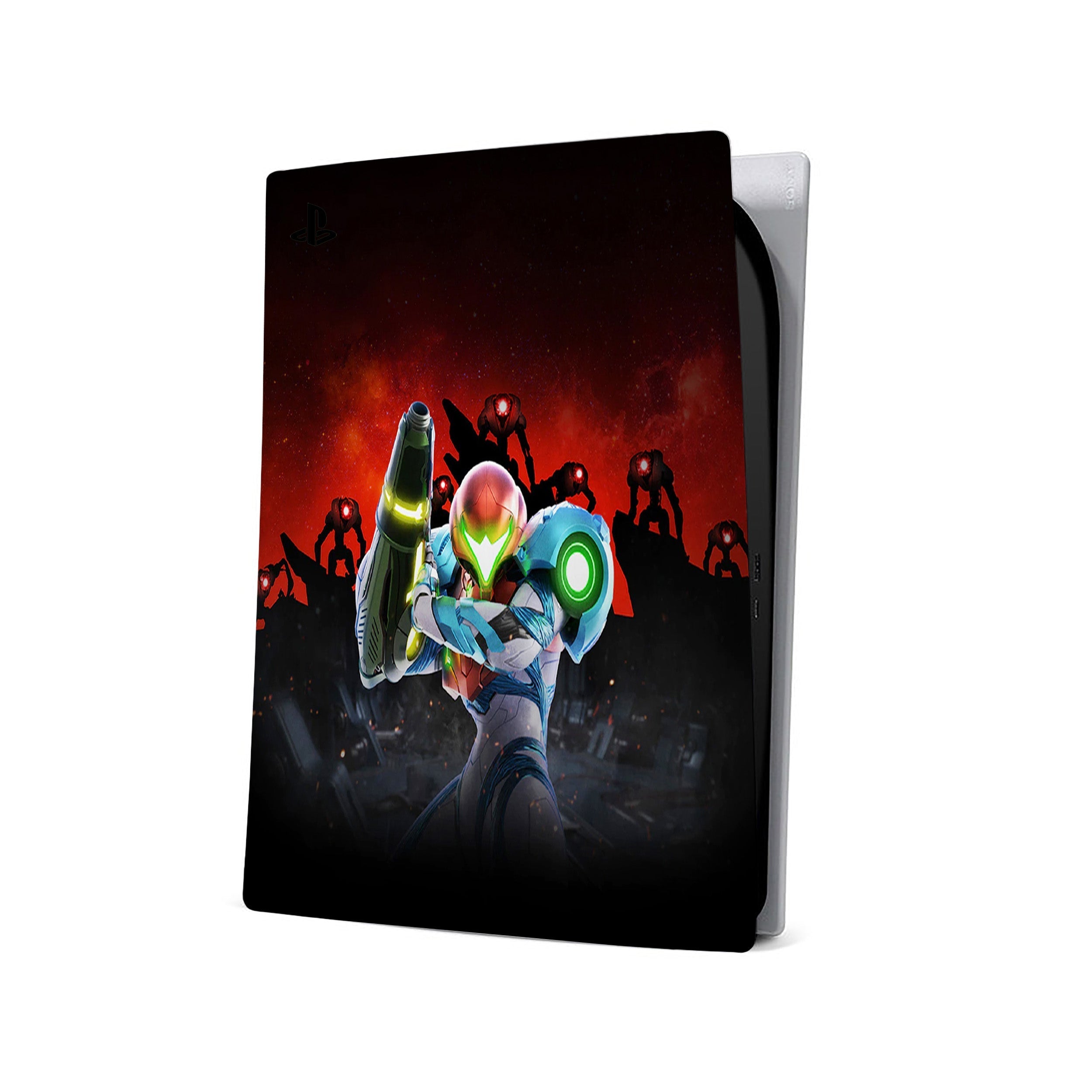 Plasma Sentinel v2 PS5 Skin - Video Game-inspired design