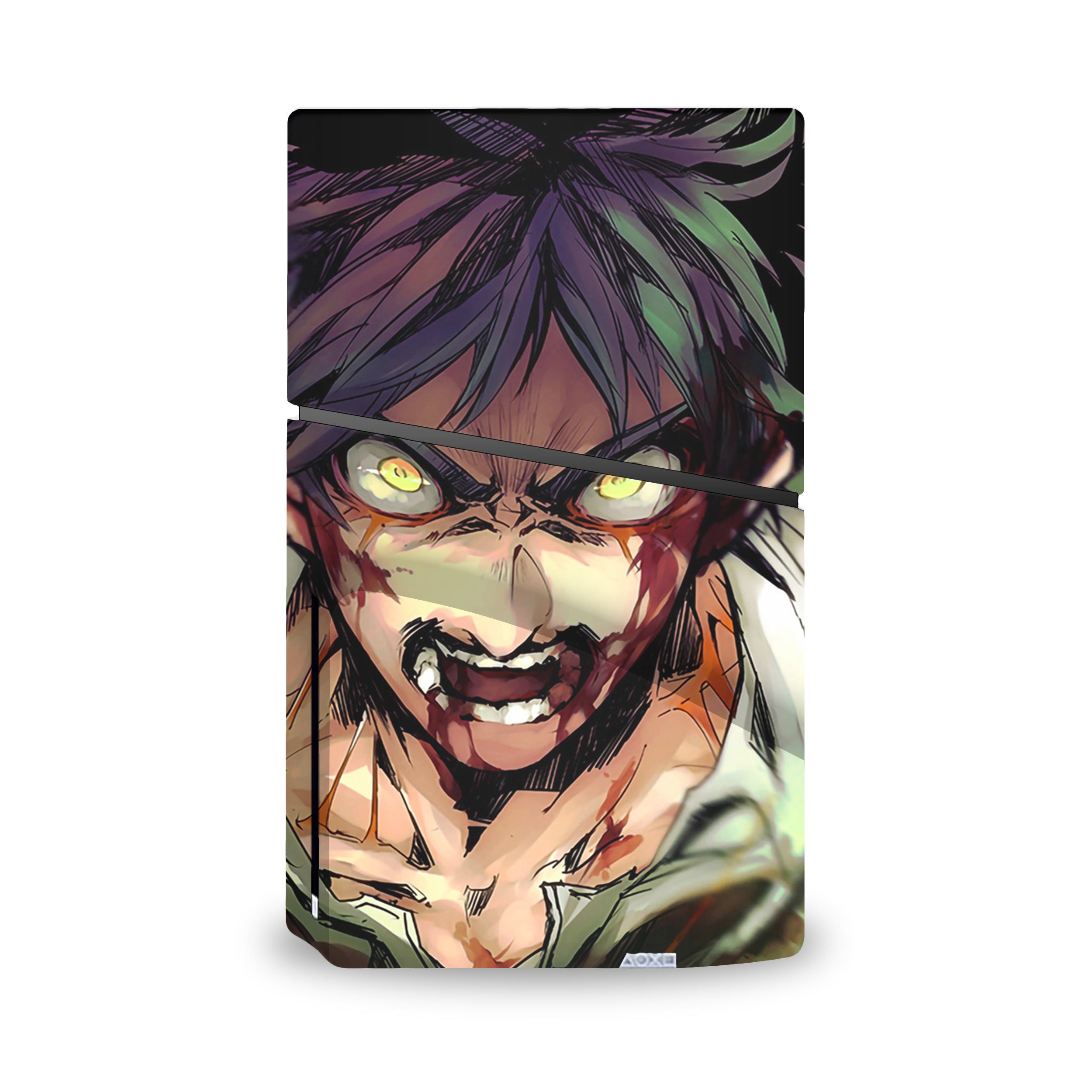 Titan Hunter v1 PS5 Slim Skin - Anime-inspired design
