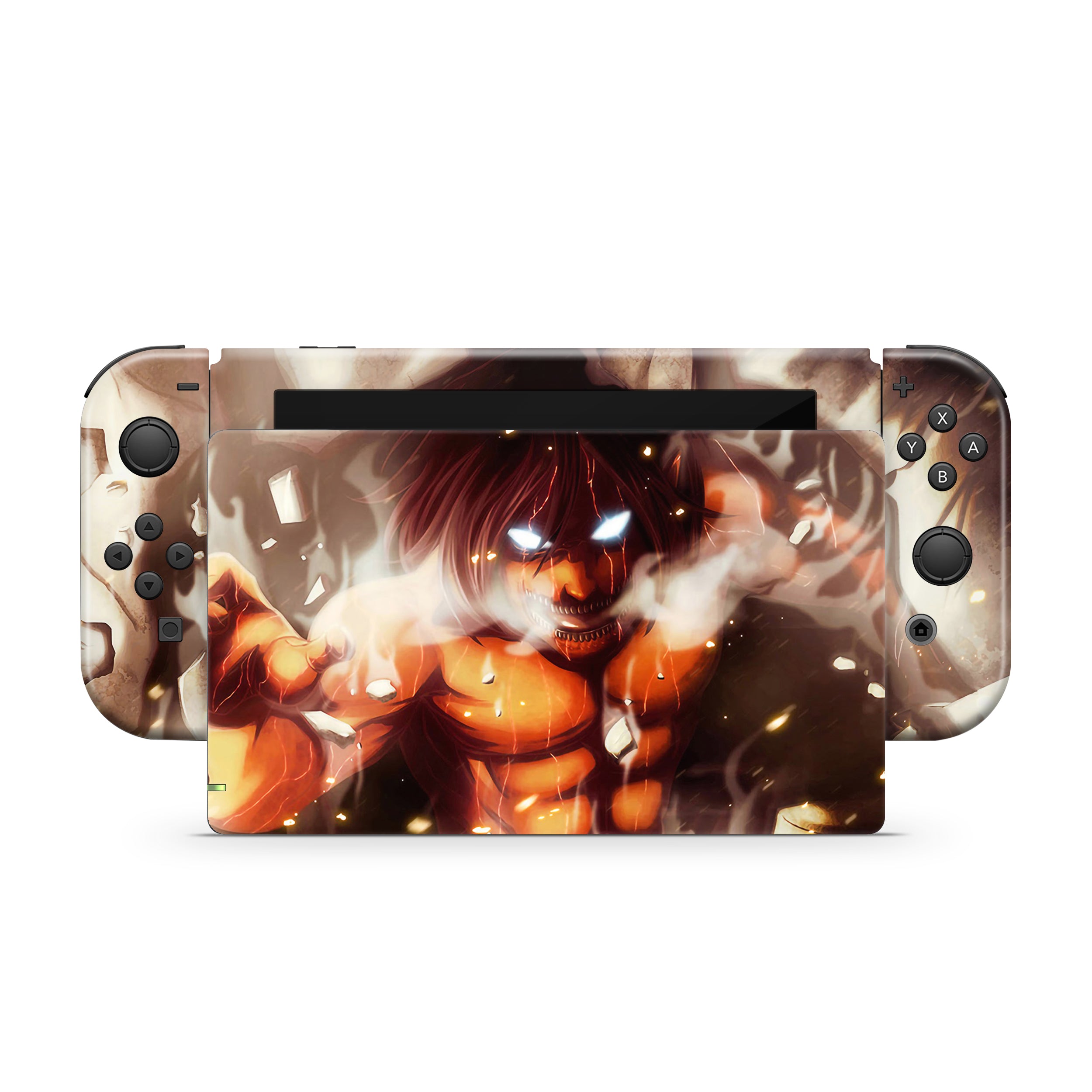 Titan Hunter v2 Nintendo Switch Skin - Anime-inspired design