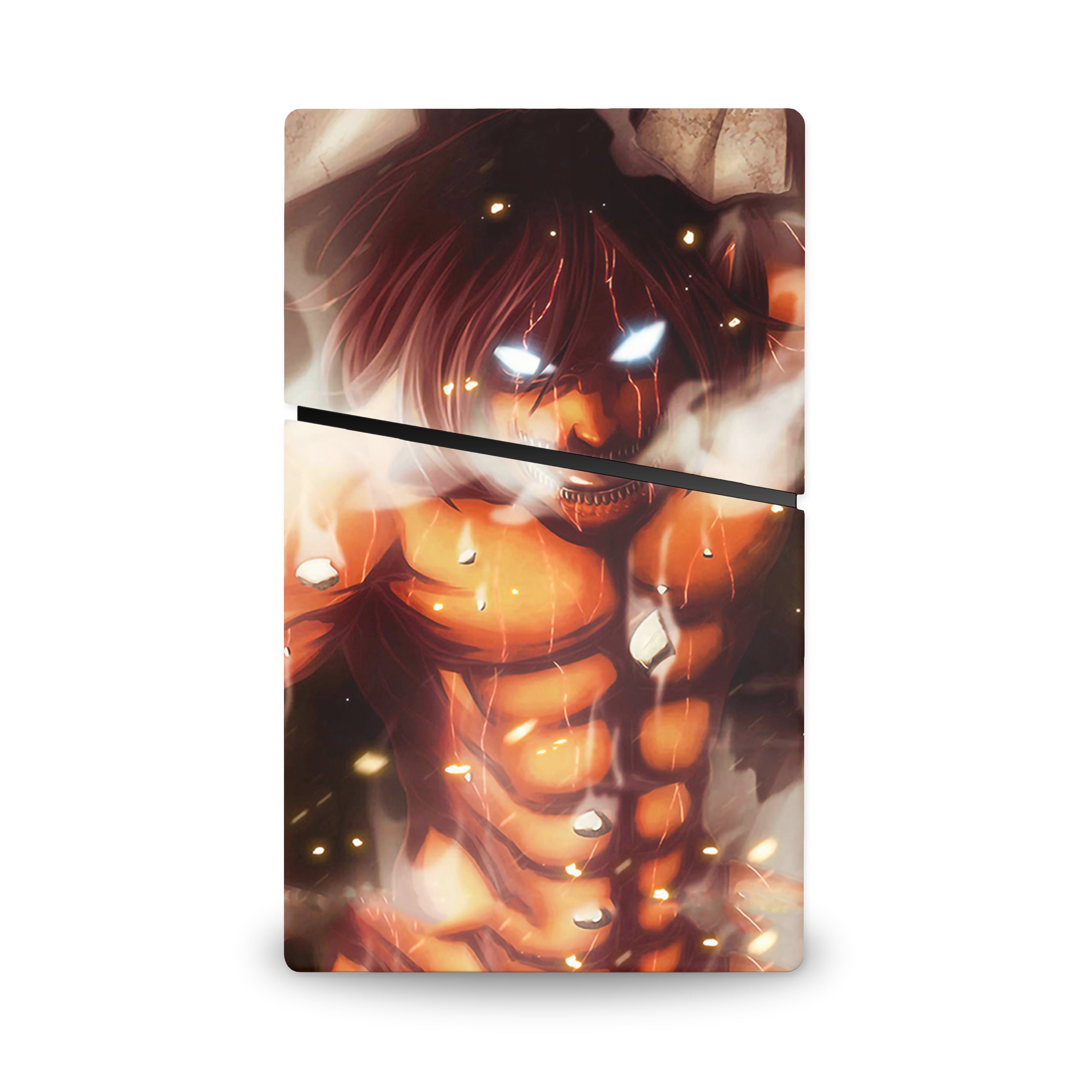 Titan Hunter v2 PS5 Slim Digital Skin - Anime-inspired design