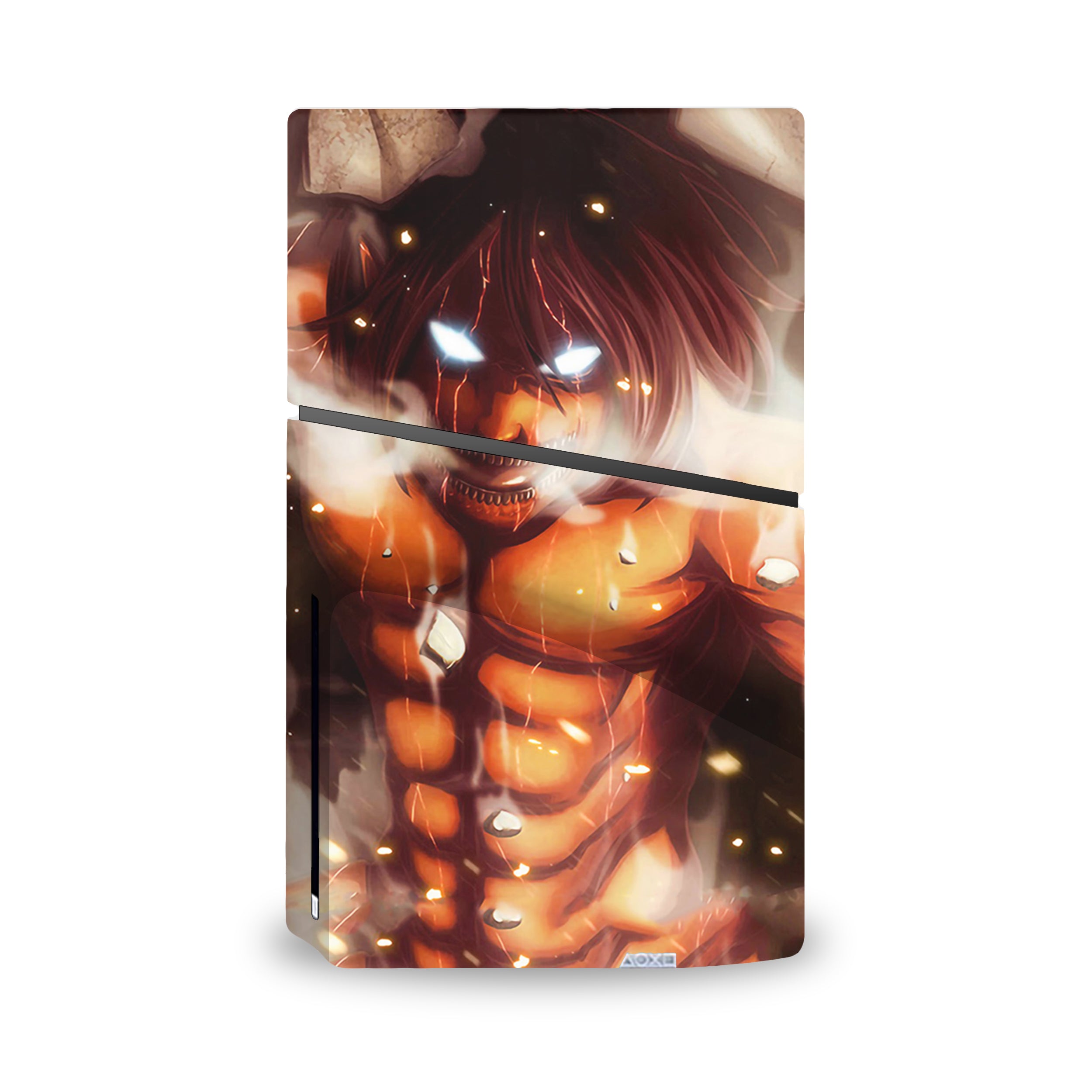 Titan Hunter v2 PS5 Slim Skin - Anime-inspired design