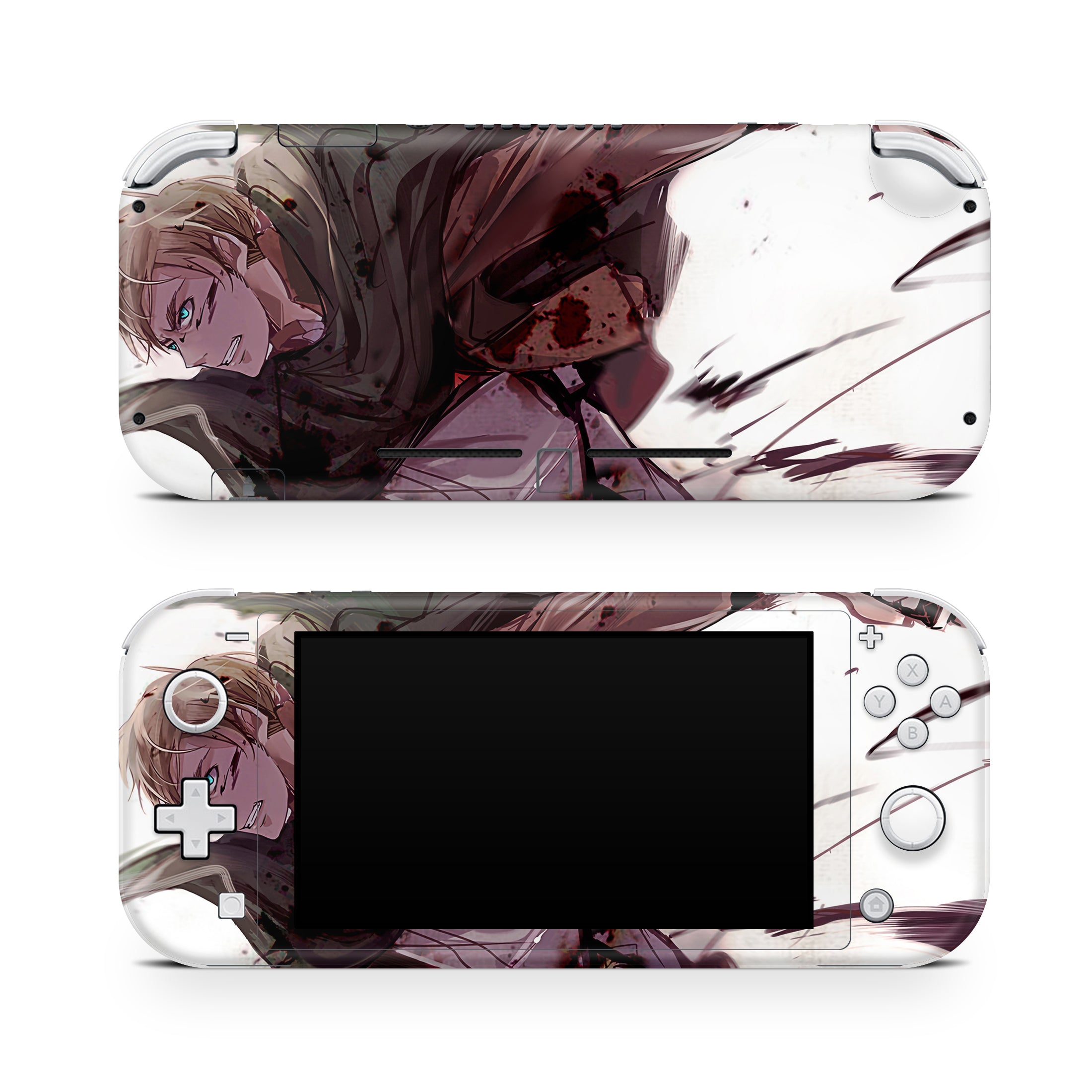 Tactical Commander v2 Nintendo Switch Lite Skin - Anime-inspired design