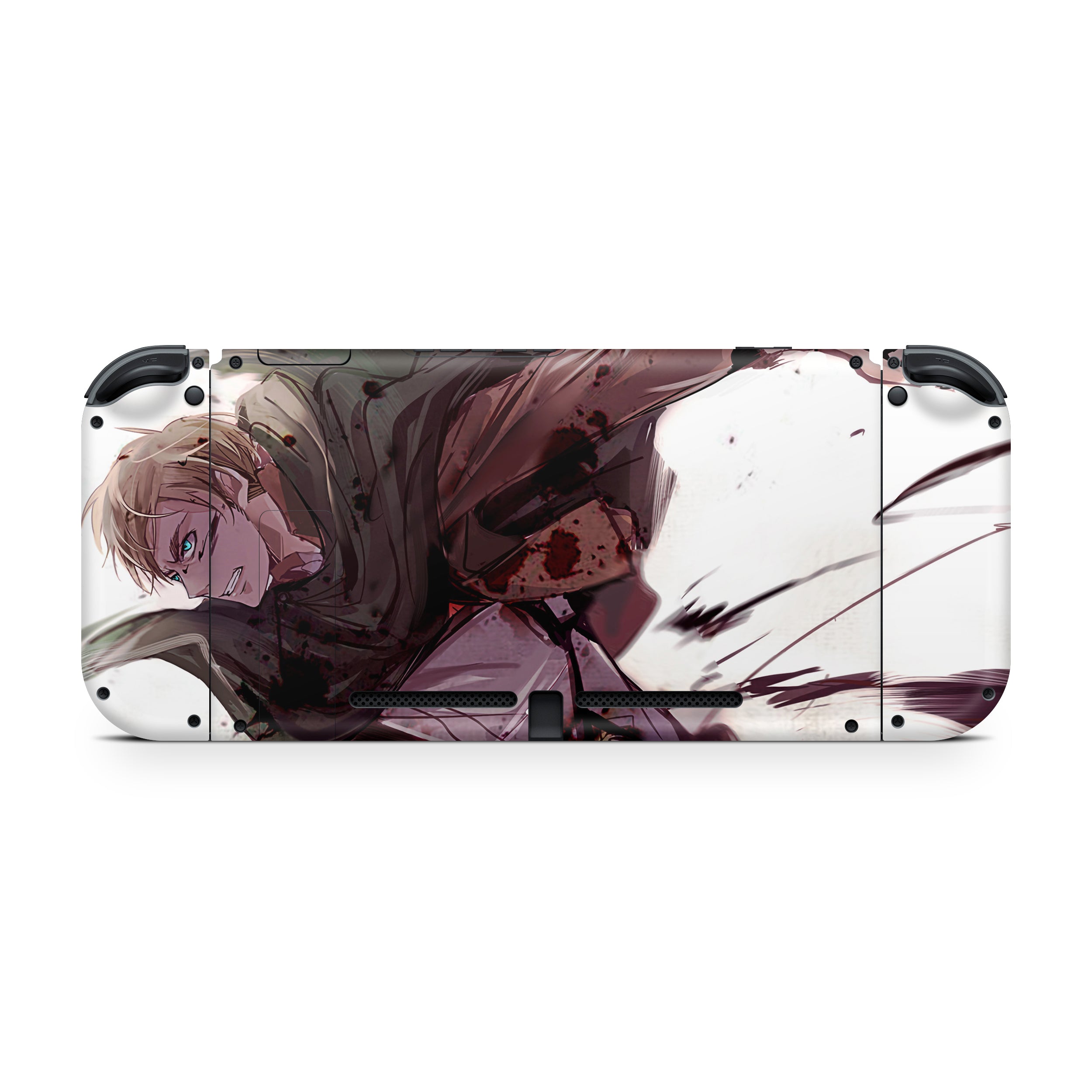 Tactical Commander v2 Nintendo Switch OLED Skin - Anime-inspired design