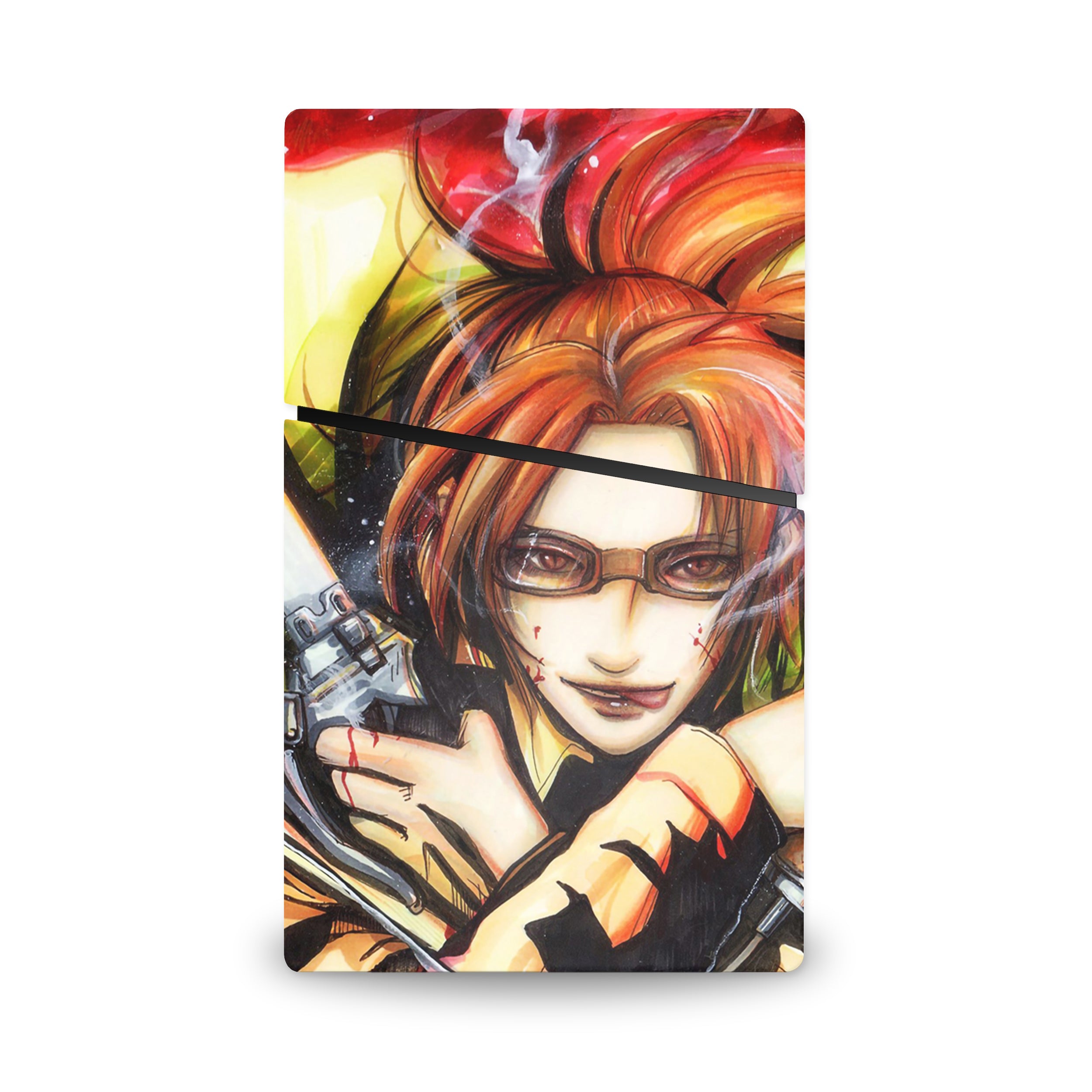 Optic Maverick v1 PS5 Slim Digital Skin - Anime-inspired design