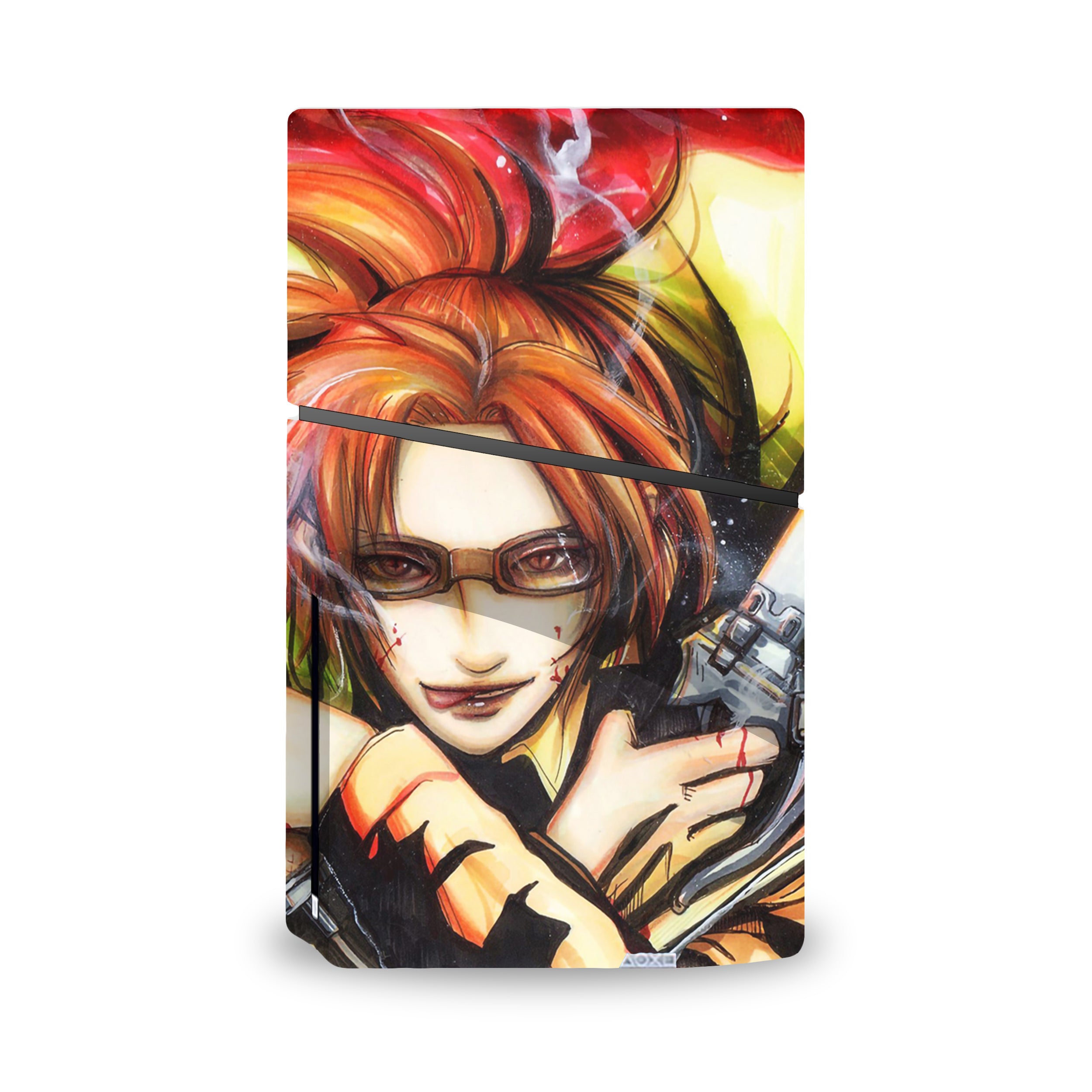 Optic Maverick v1 PS5 Slim Skin - Anime-inspired design