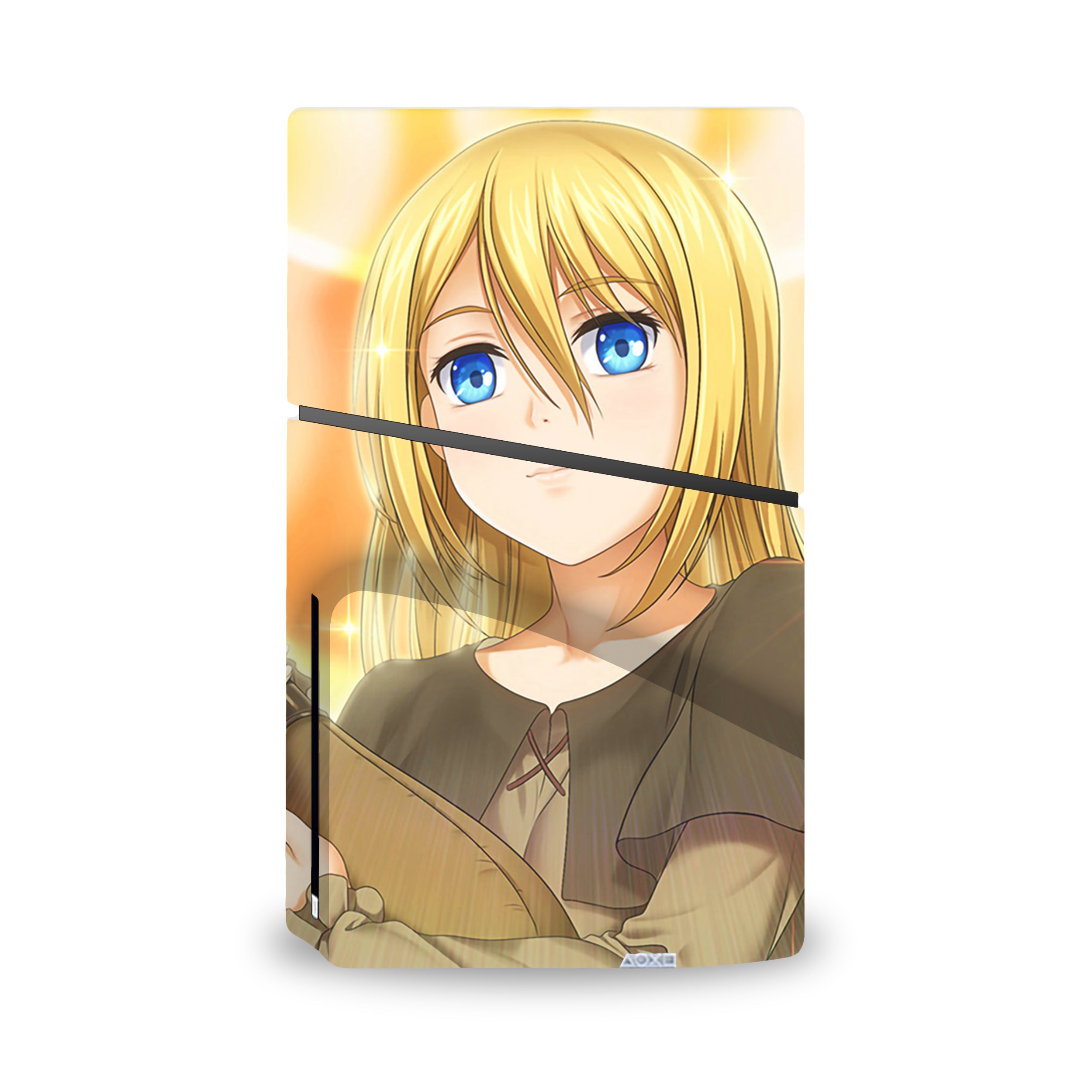 Royal Dawn v1 PS5 Slim Skin - Anime-inspired design