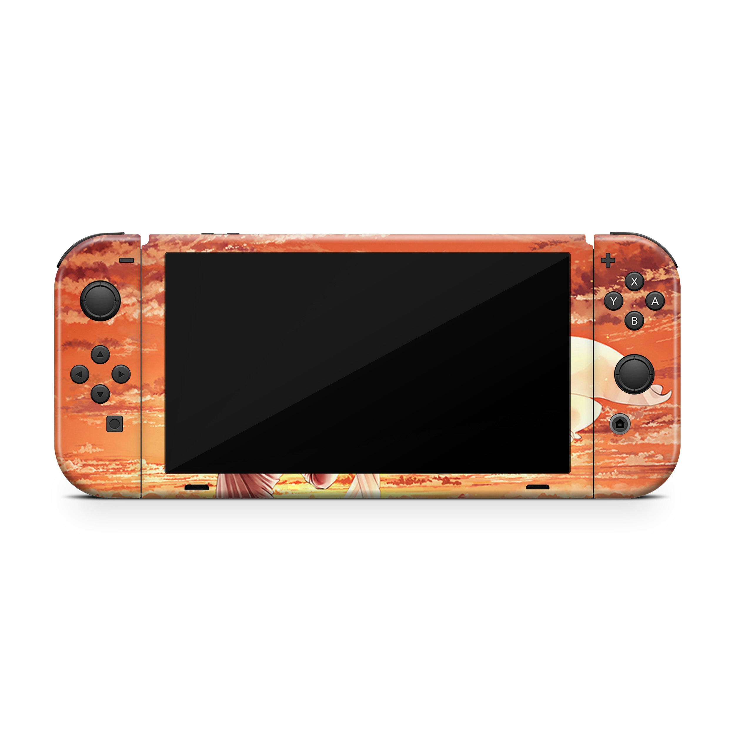 Royal Dawn v3 Nintendo Switch OLED Skin - Anime-inspired design