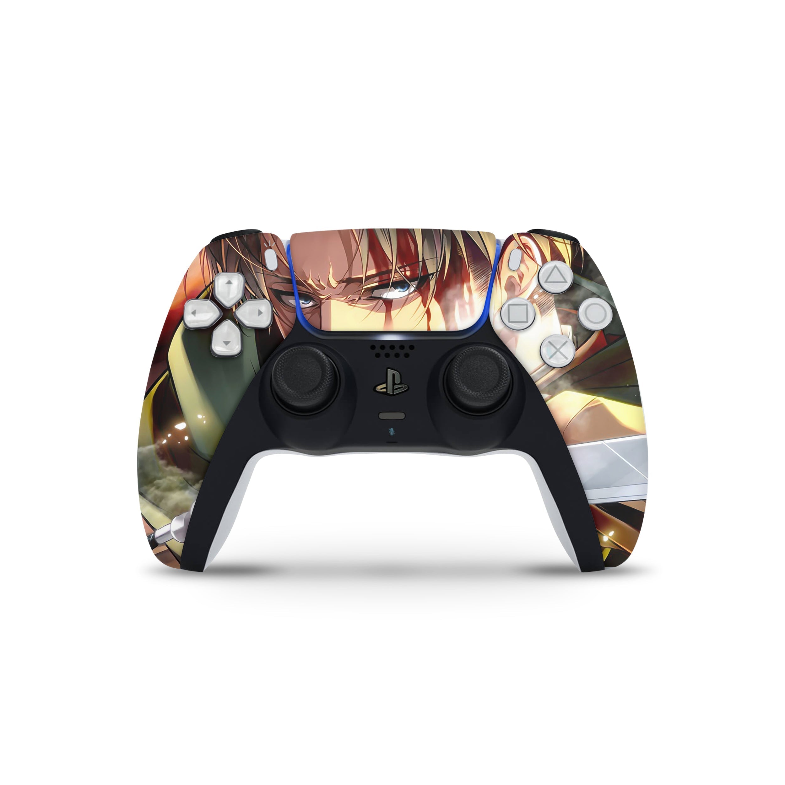 Abyss Striker v1 PS5 Controller Skin - Anime-inspired design