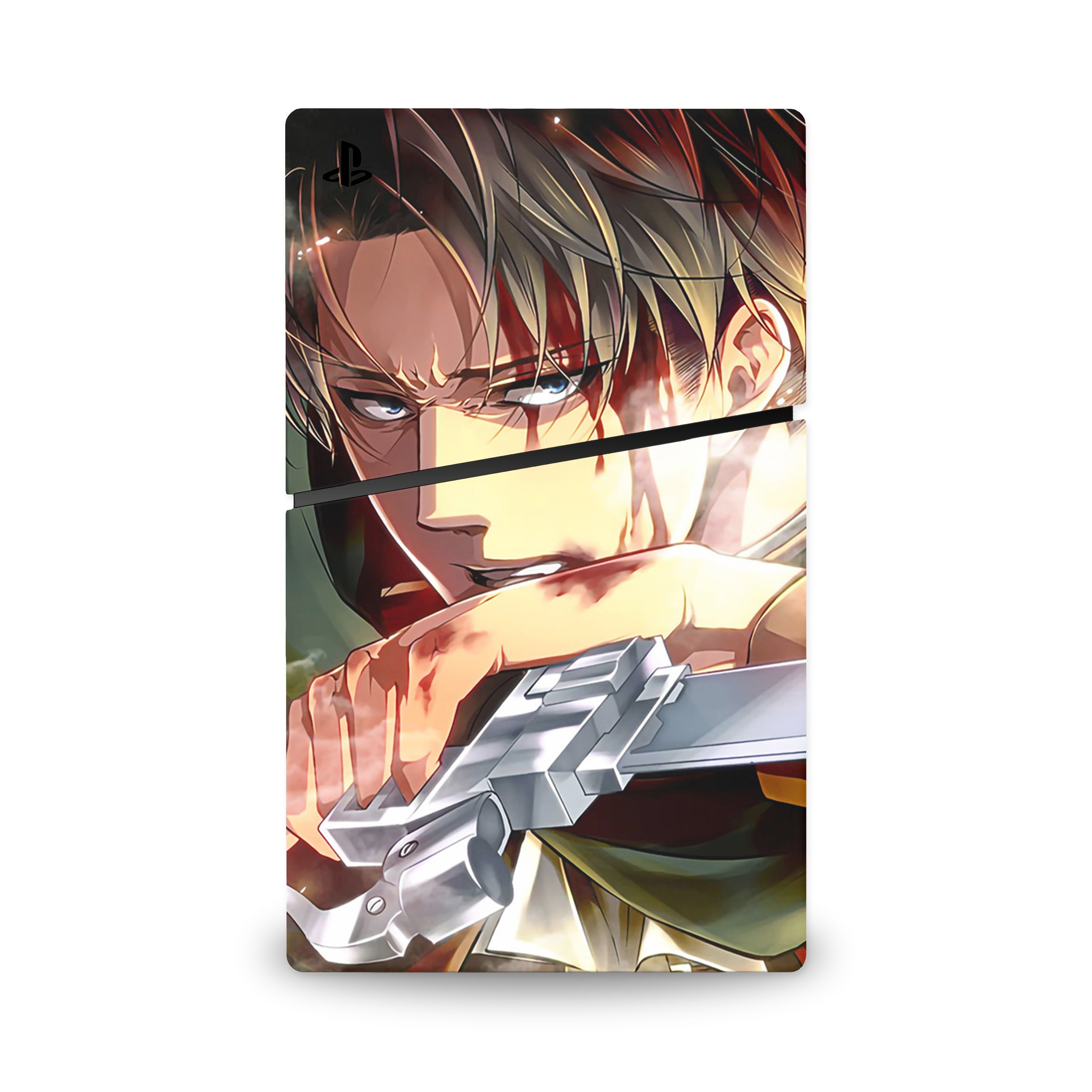 Abyss Striker v1 PS5 Slim Digital Skin - Anime-inspired design