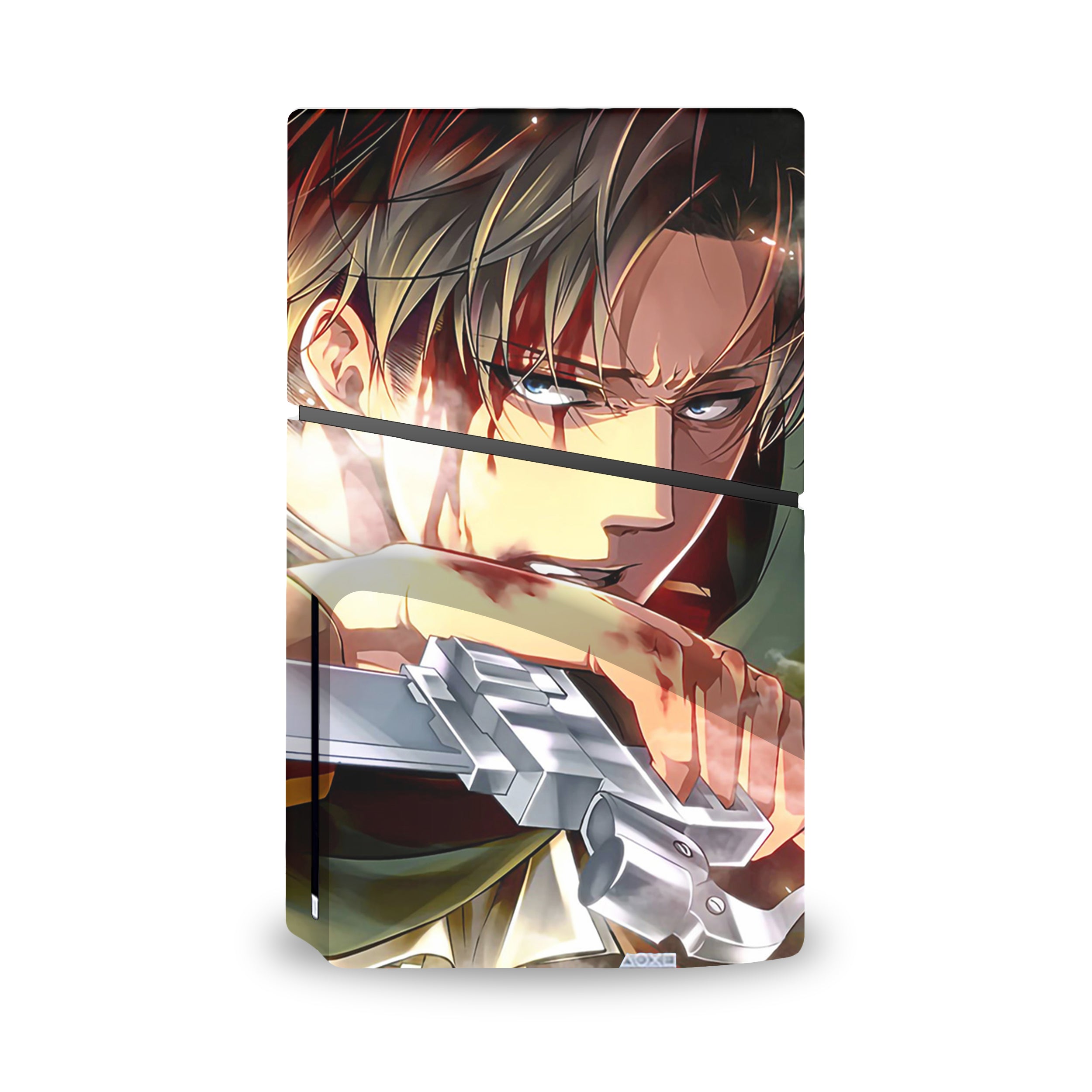 Abyss Striker v1 PS5 Slim Skin - Anime-inspired design