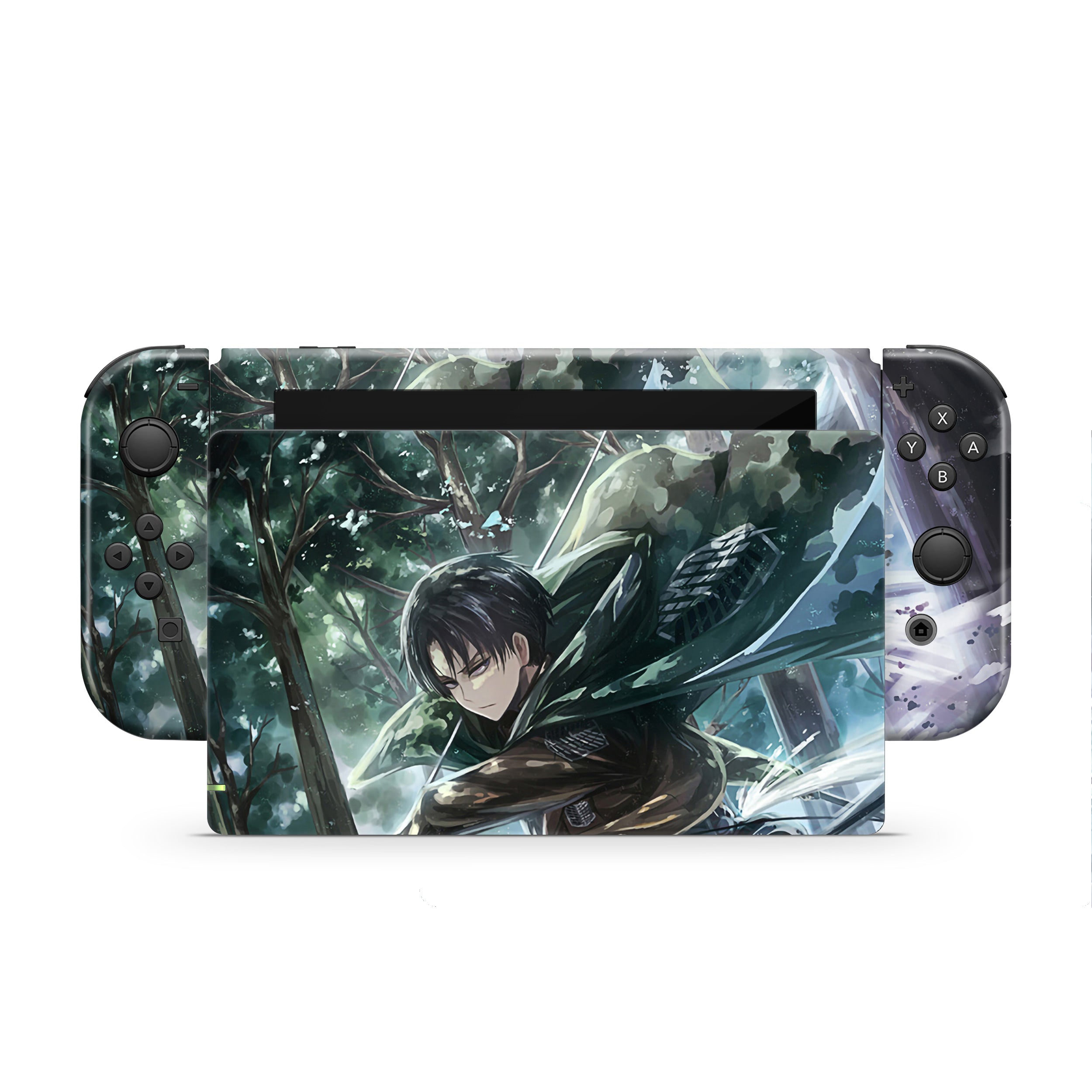 Abyss Striker v3 Nintendo Switch Skin - Anime-inspired design