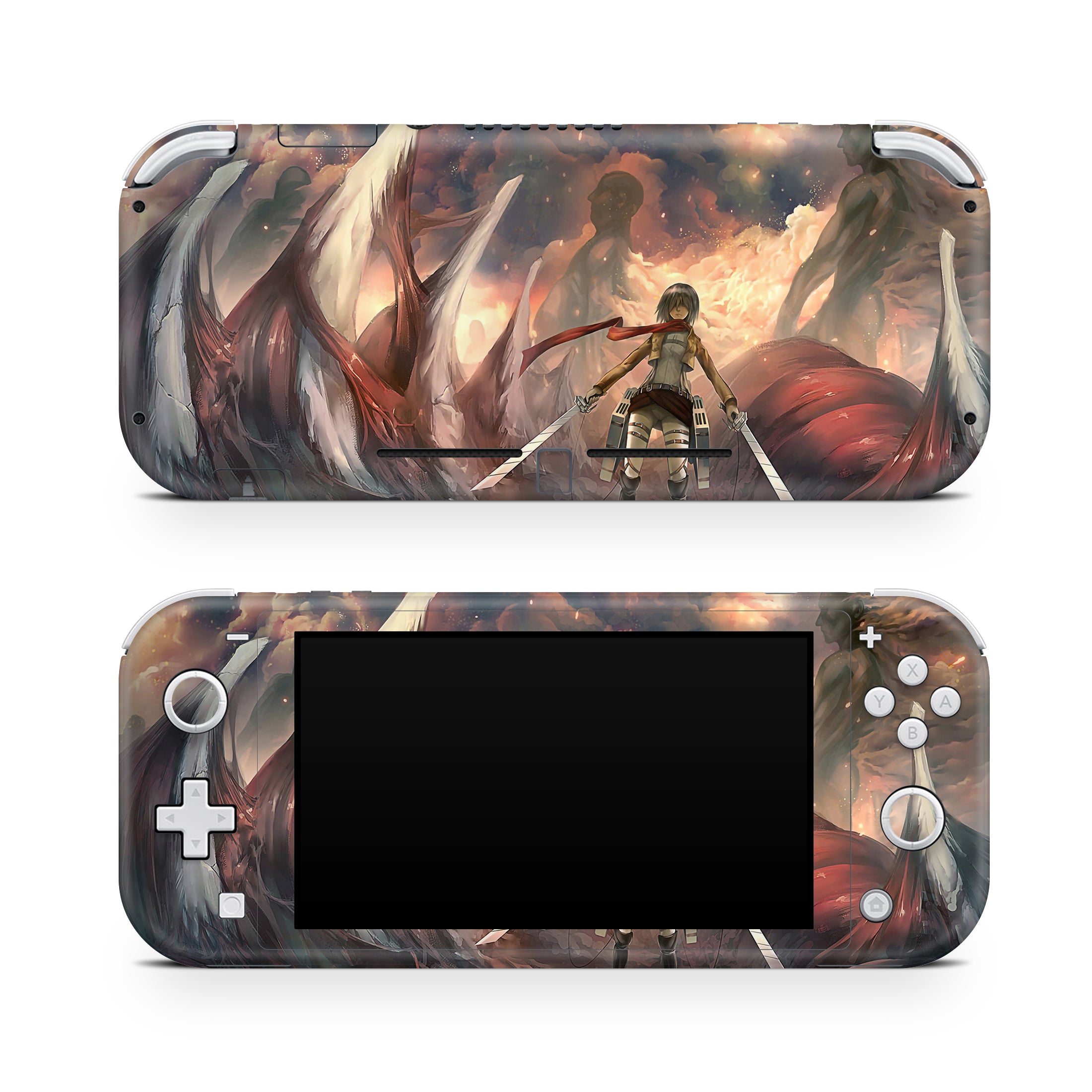 Blade of Honor v1 Nintendo Switch Lite Skin - Anime-inspired design