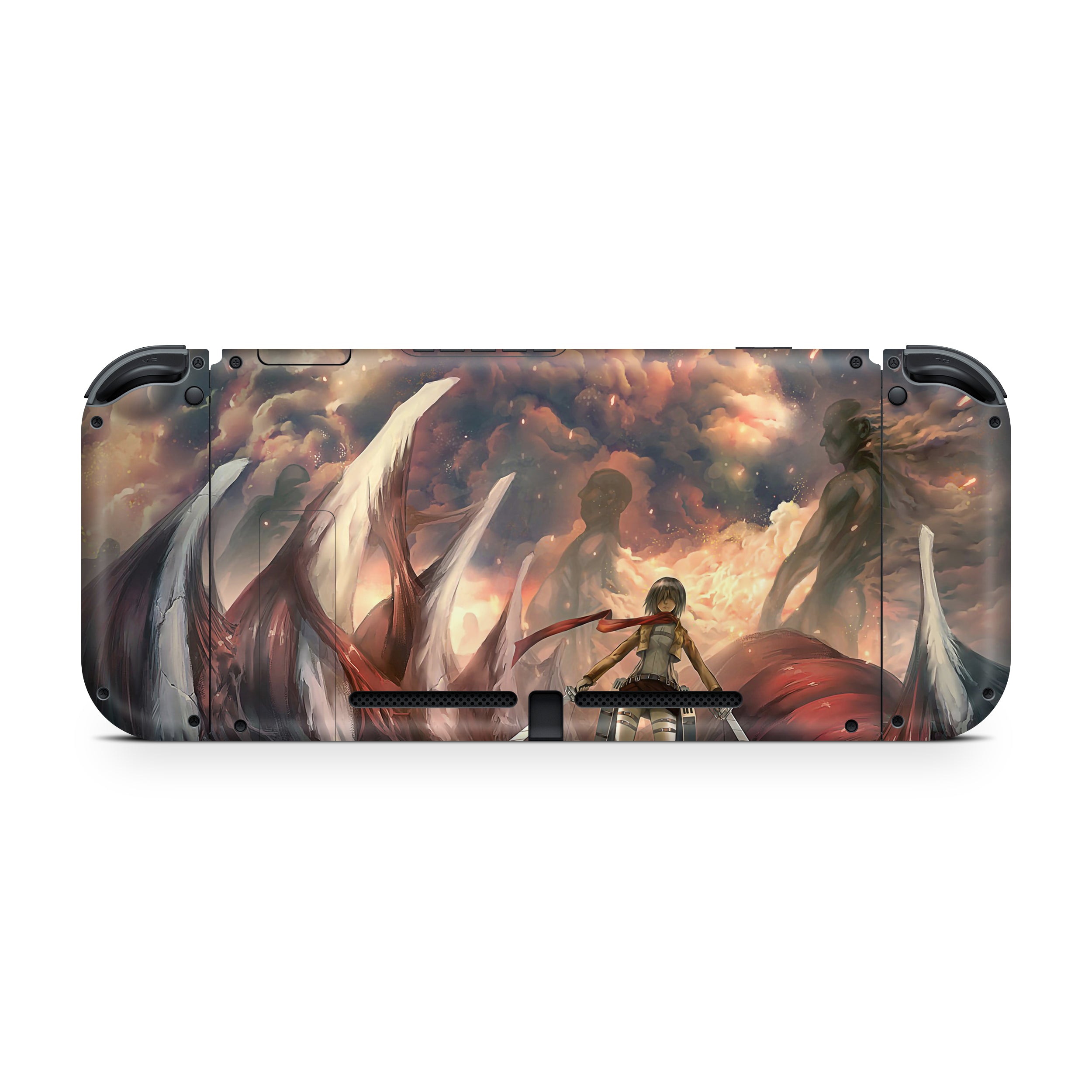 Blade of Honor v1 Nintendo Switch OLED Skin - Anime-inspired design