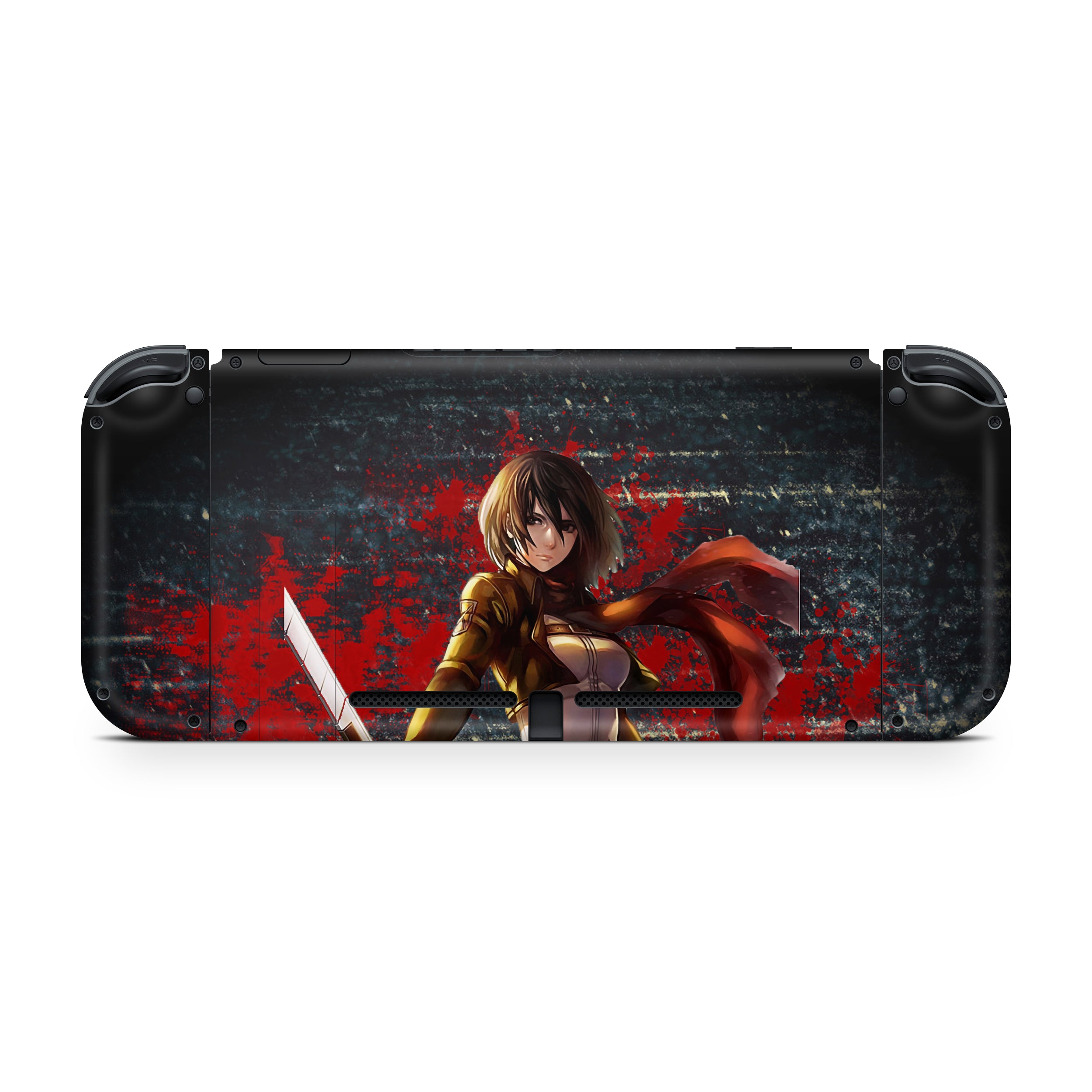 Blade of Honor v3 Nintendo Switch OLED Skin - Anime-inspired design