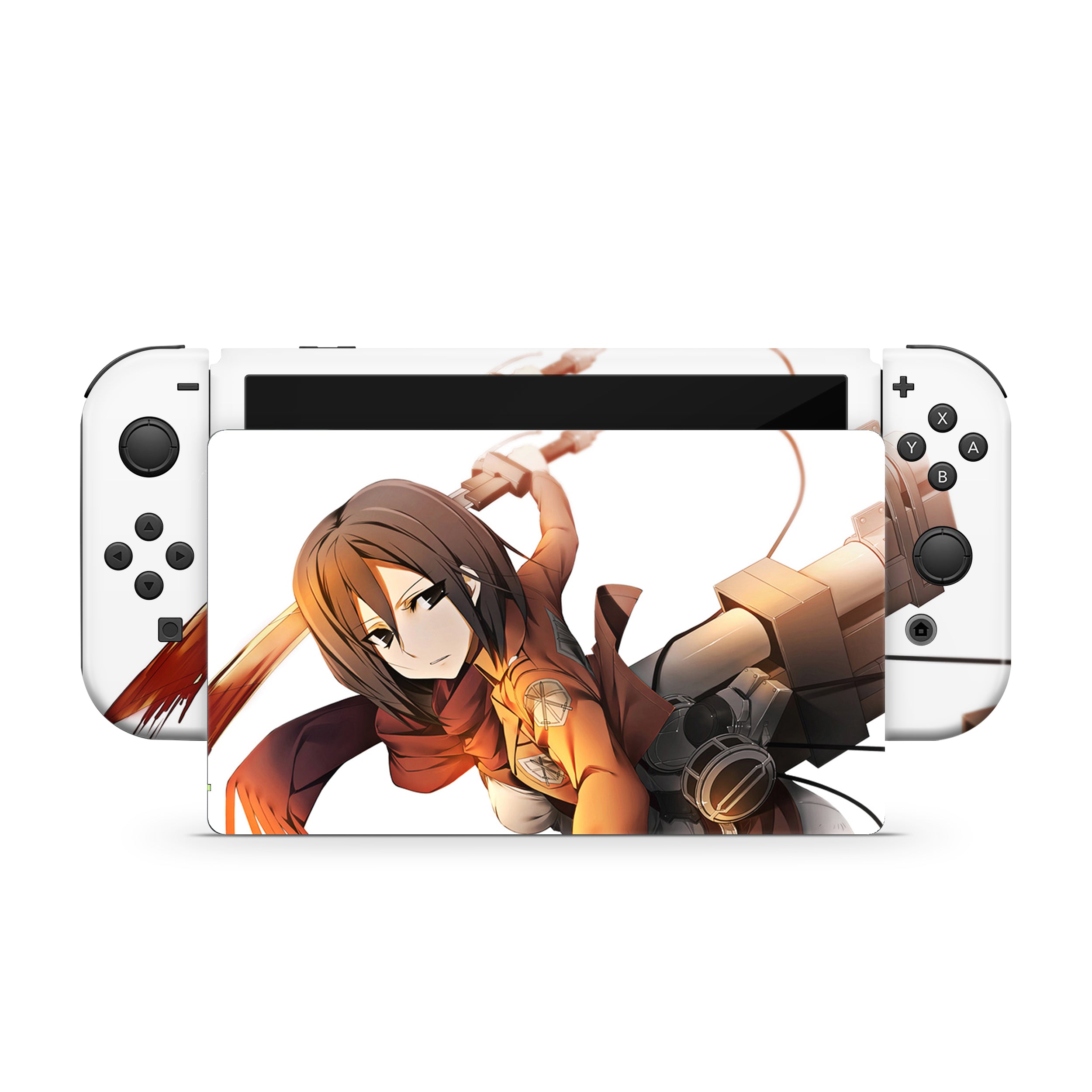 Blade of Honor v4 Nintendo Switch OLED Skin - Anime-inspired design