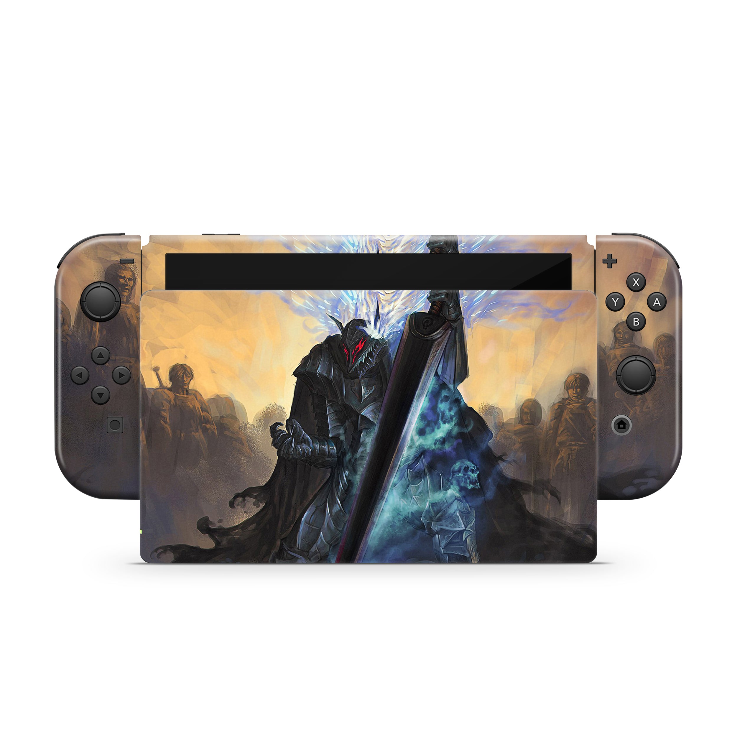 Berserker Knight v2 Nintendo Switch OLED Skin - Anime-inspired design