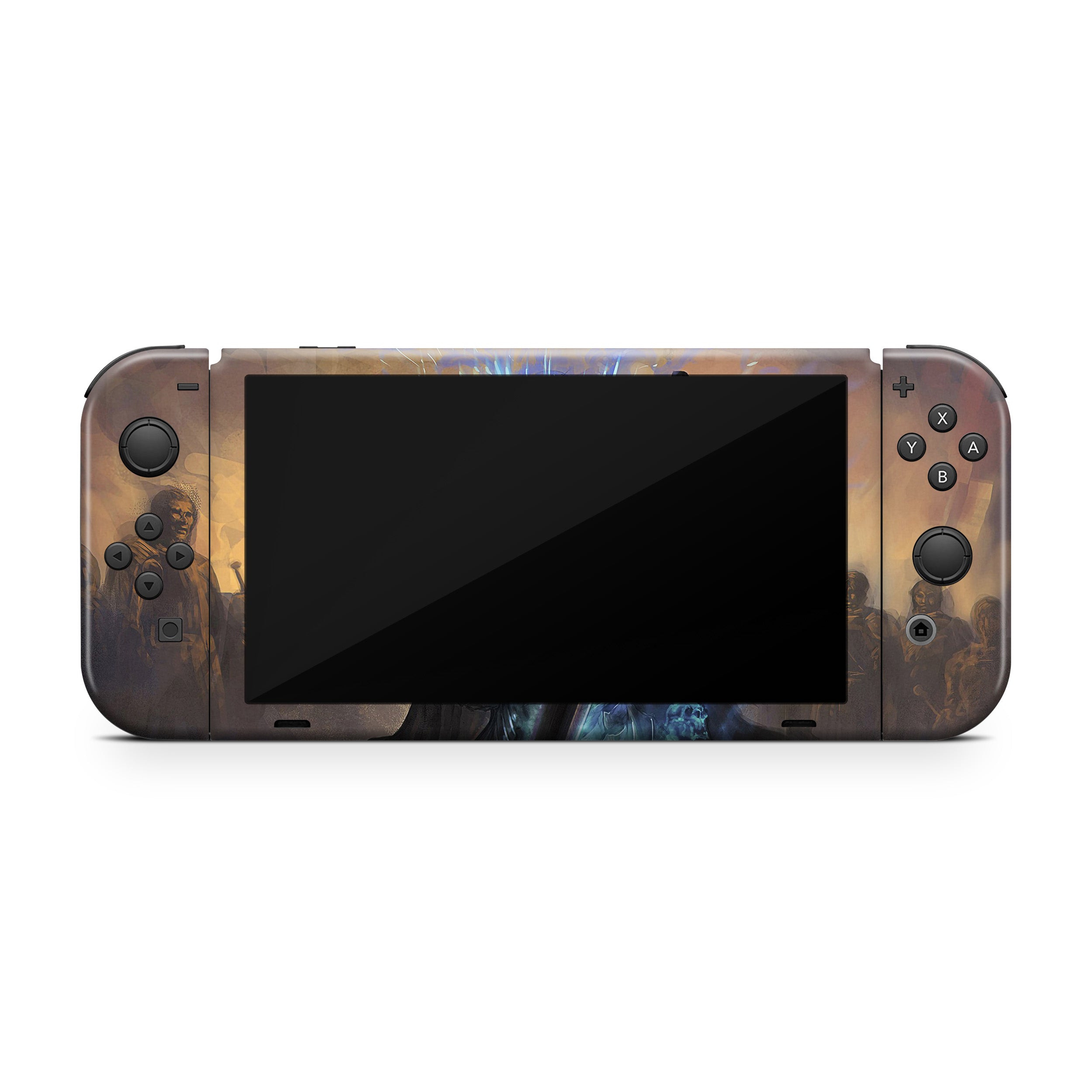 Berserker Knight v2 Nintendo Switch OLED Skin - Anime-inspired design