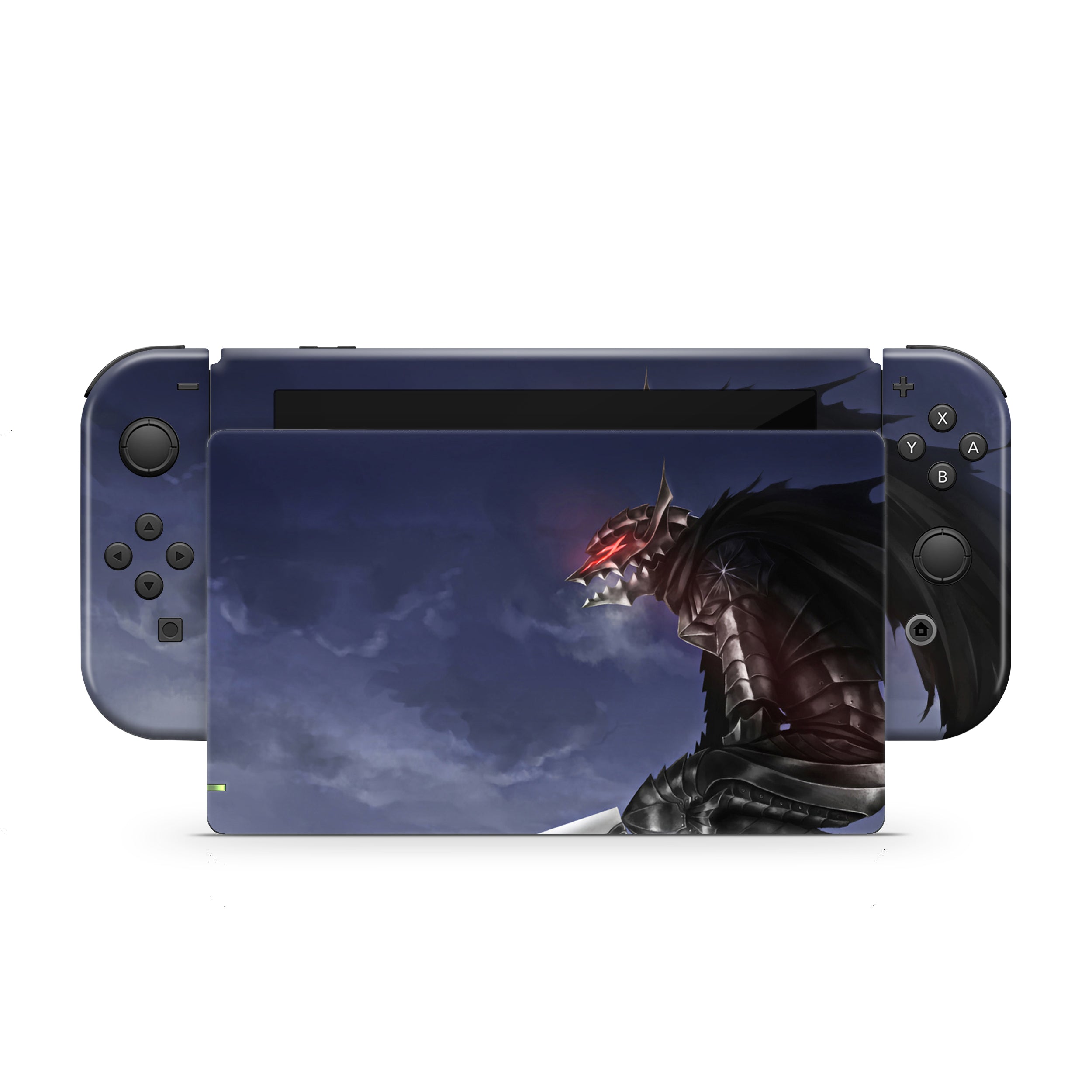 Berserker Knight v3 Nintendo Switch Skin - Anime-inspired design