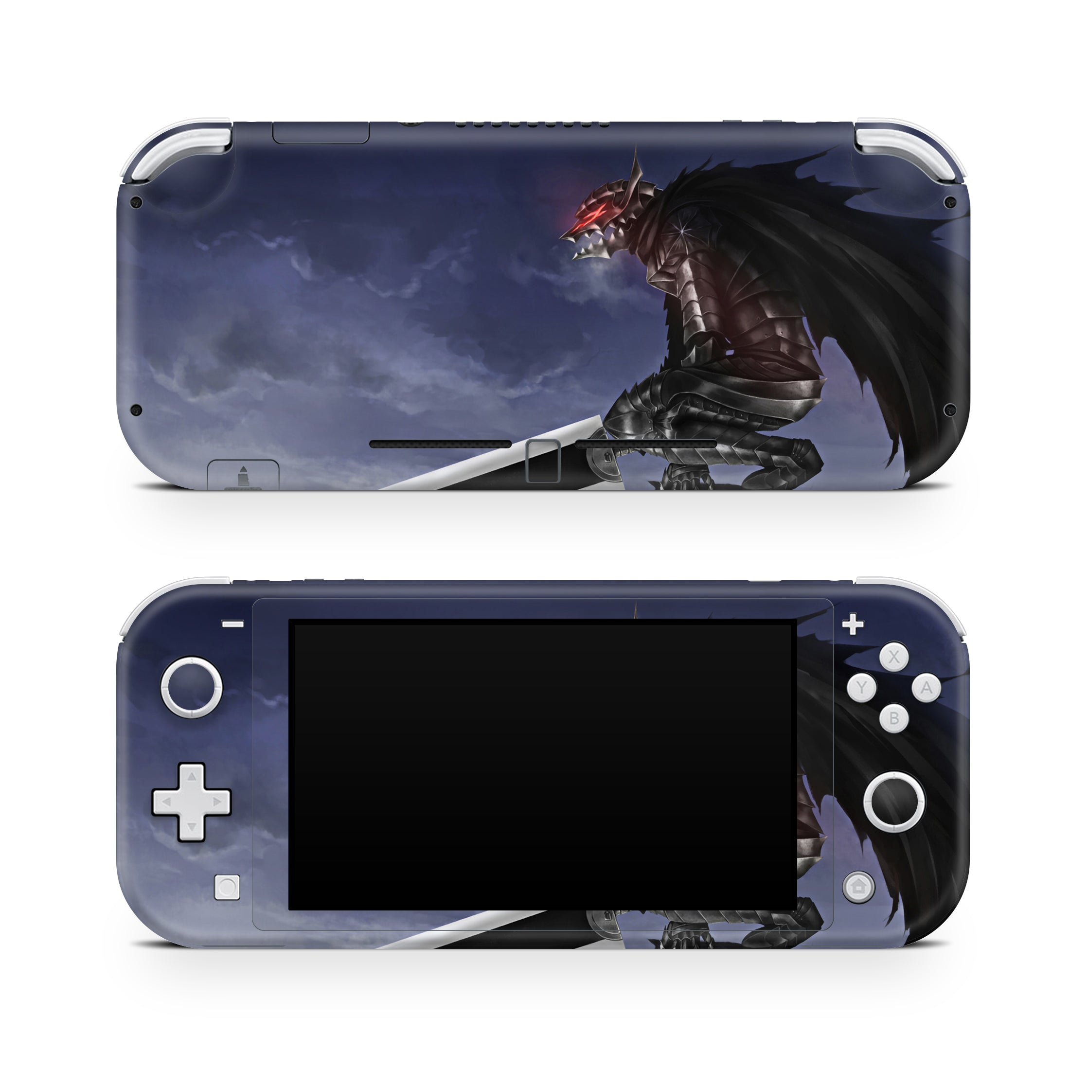 Berserker Knight v3 Nintendo Switch Lite Skin - Anime-inspired design