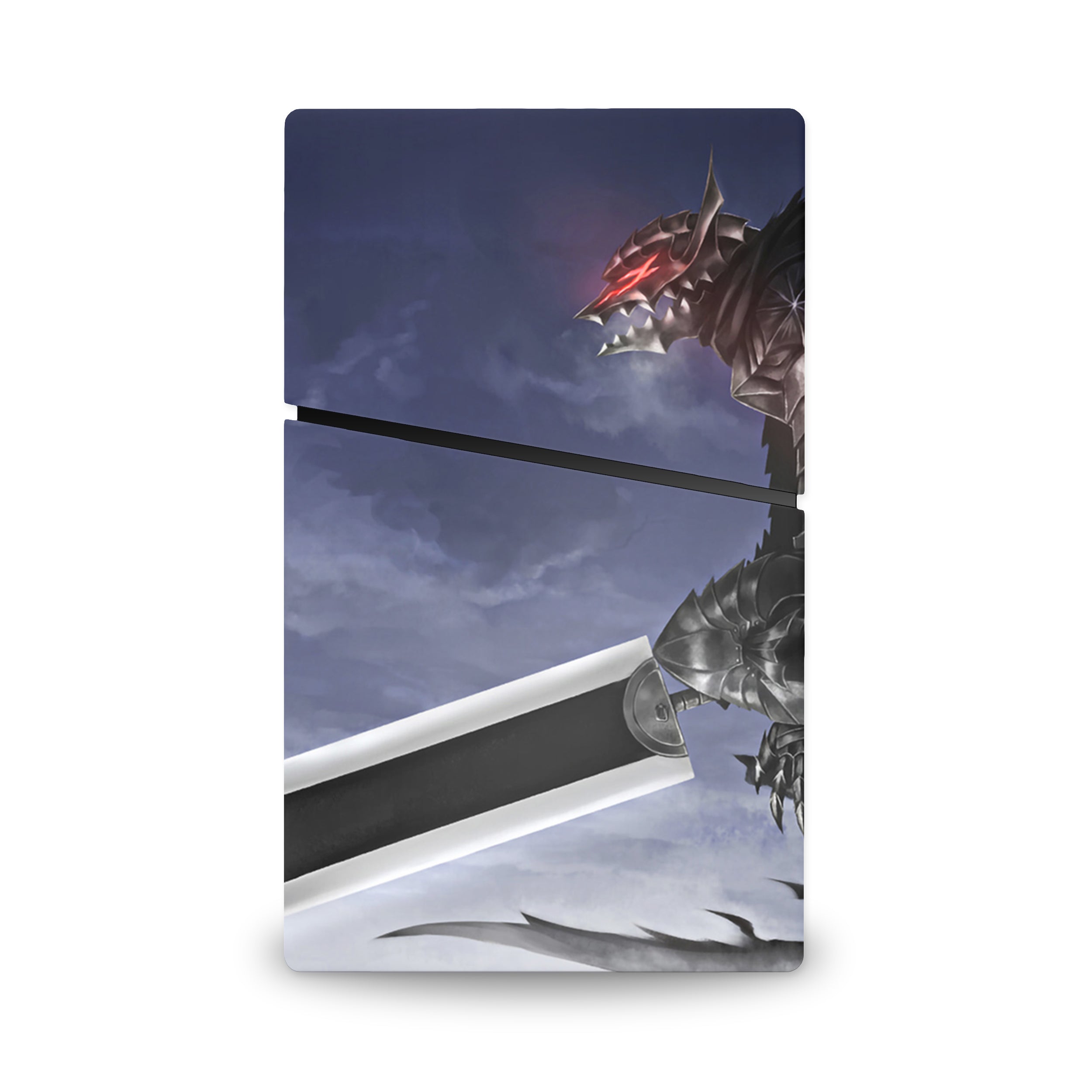 Berserker Knight v3 PS5 Slim Digital Skin - Anime-inspired design
