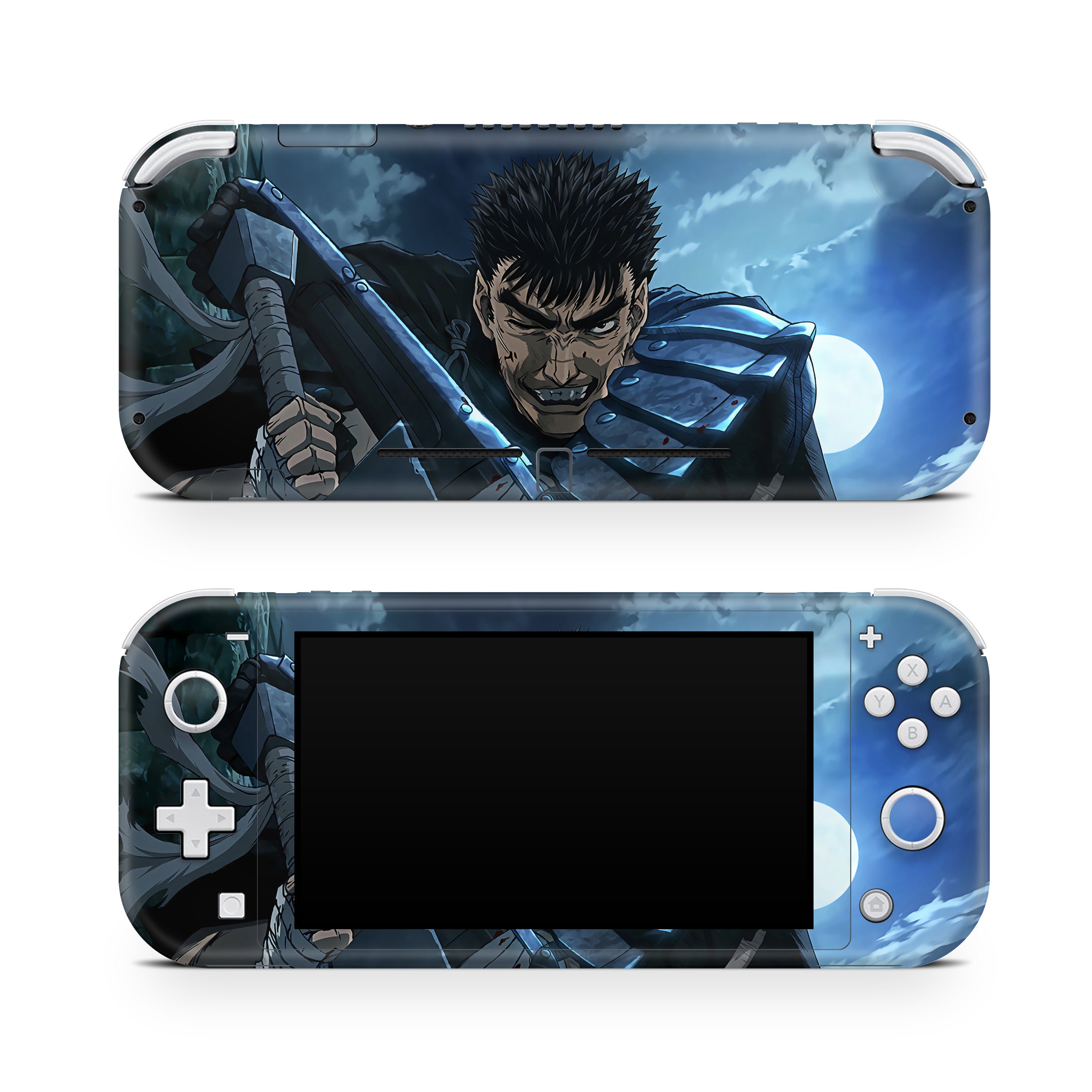 Berserker Knight v4 Nintendo Switch Lite Skin - Anime-inspired design