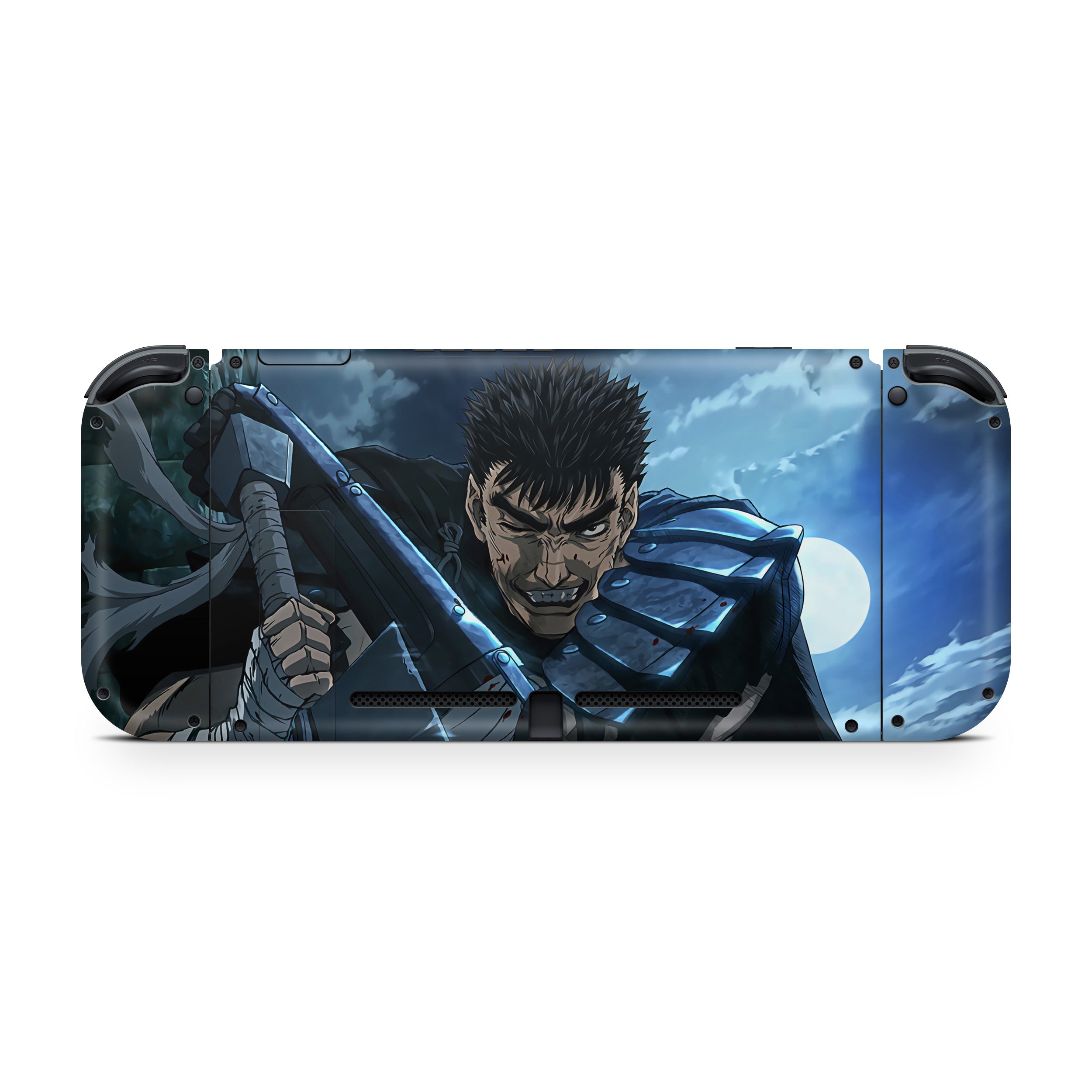 Berserker Knight v4 Nintendo Switch OLED Skin - Anime-inspired design