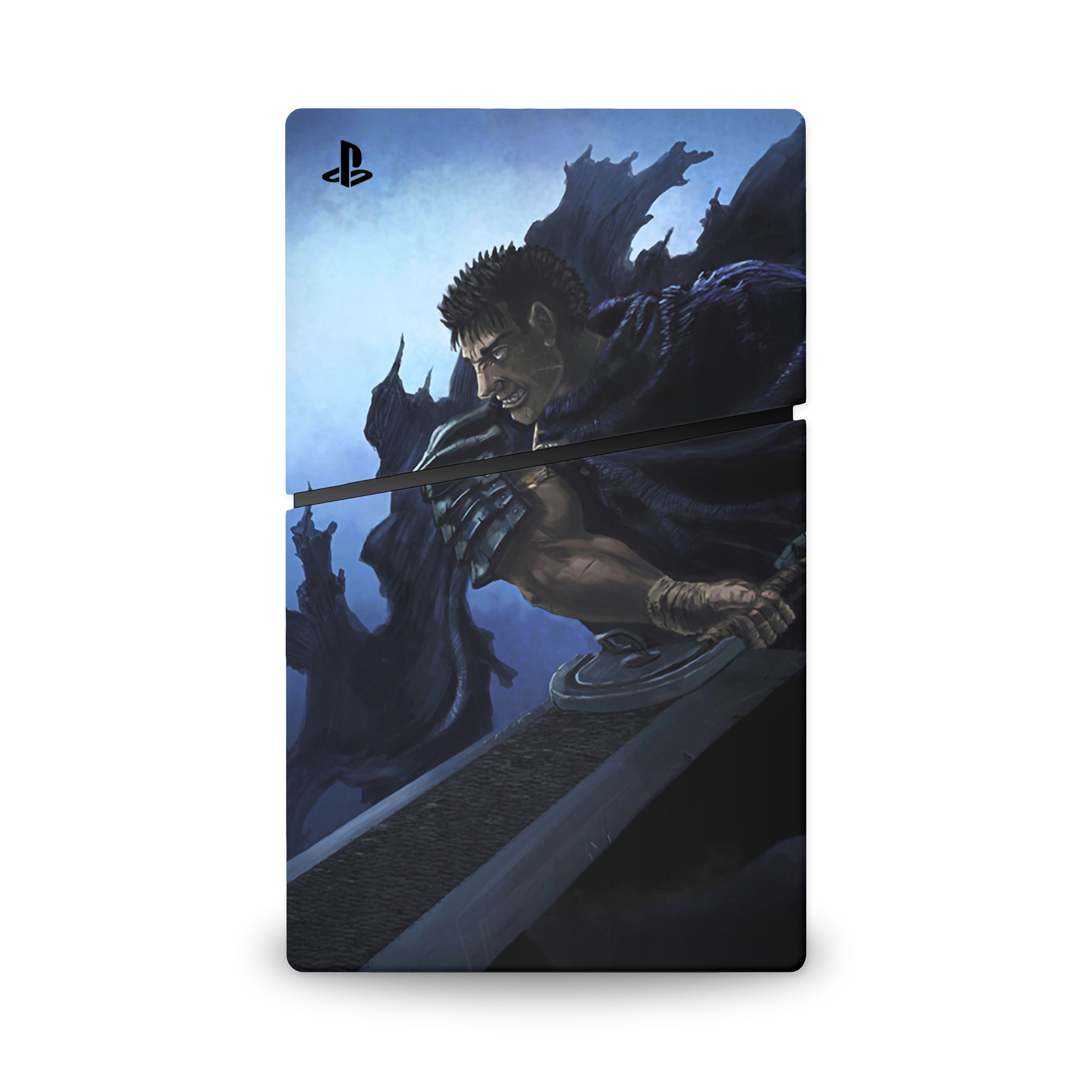 Berserker Knight v6 PS5 Slim Digital Skin - Anime-inspired design