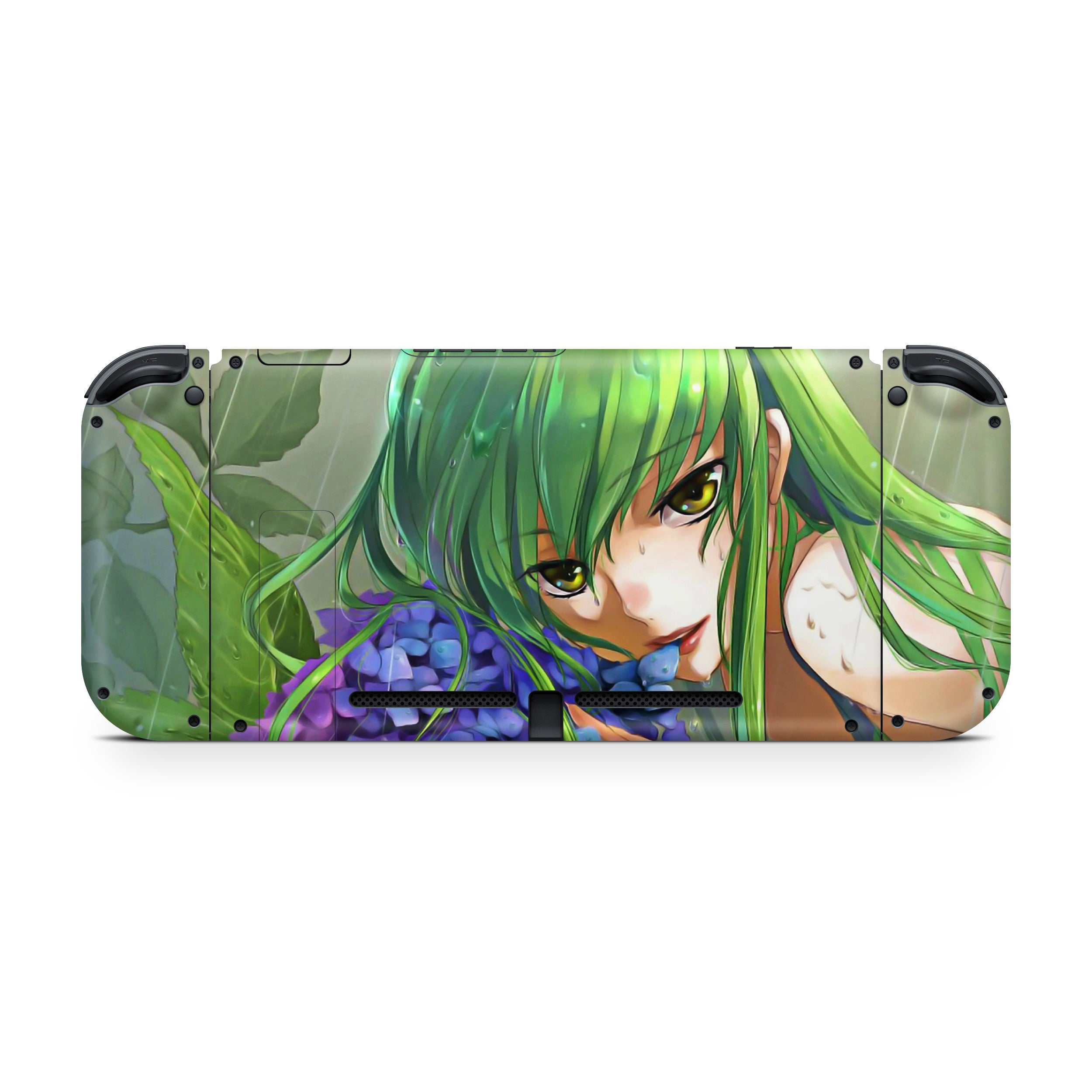 Code Cipher v1 Nintendo Switch Skin - Anime-inspired design