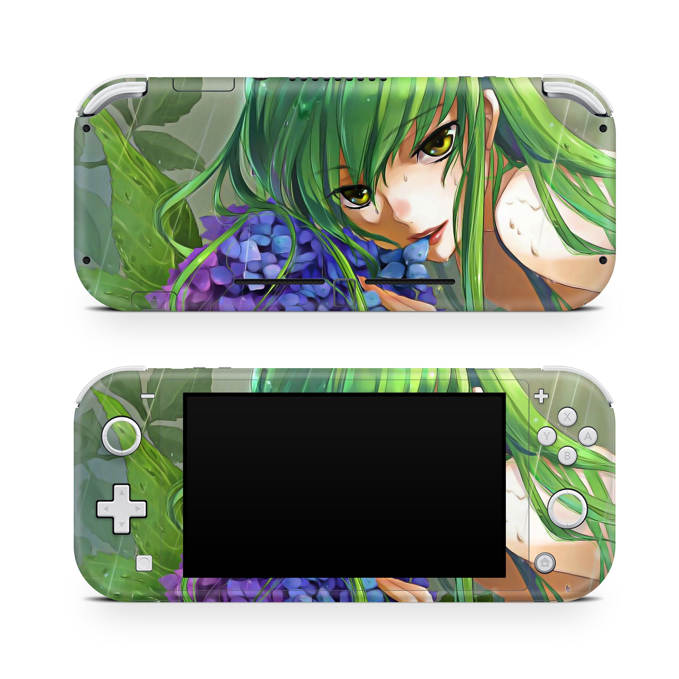 Code Cipher v1 Nintendo Switch Lite Skin - Anime-inspired design