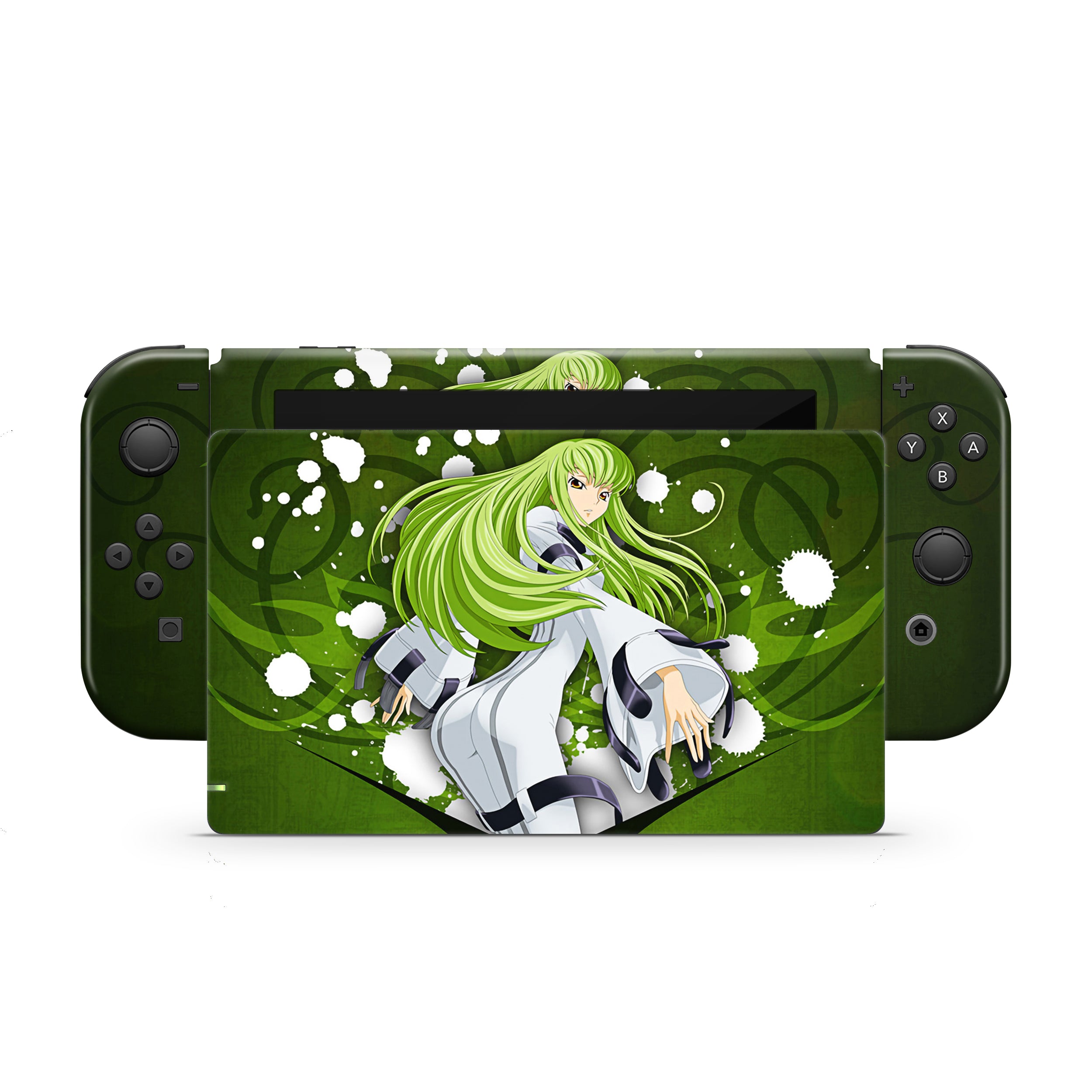 Code Cipher v4 Nintendo Switch Skin - Anime-inspired design