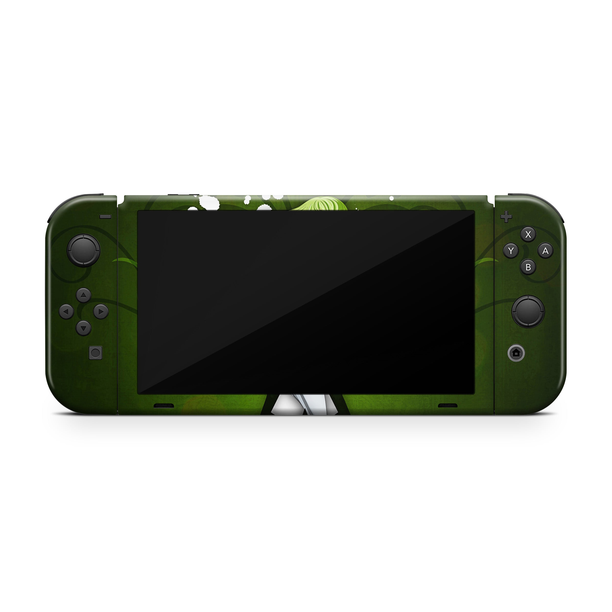 Code Cipher v4 Nintendo Switch OLED Skin - Anime-inspired design