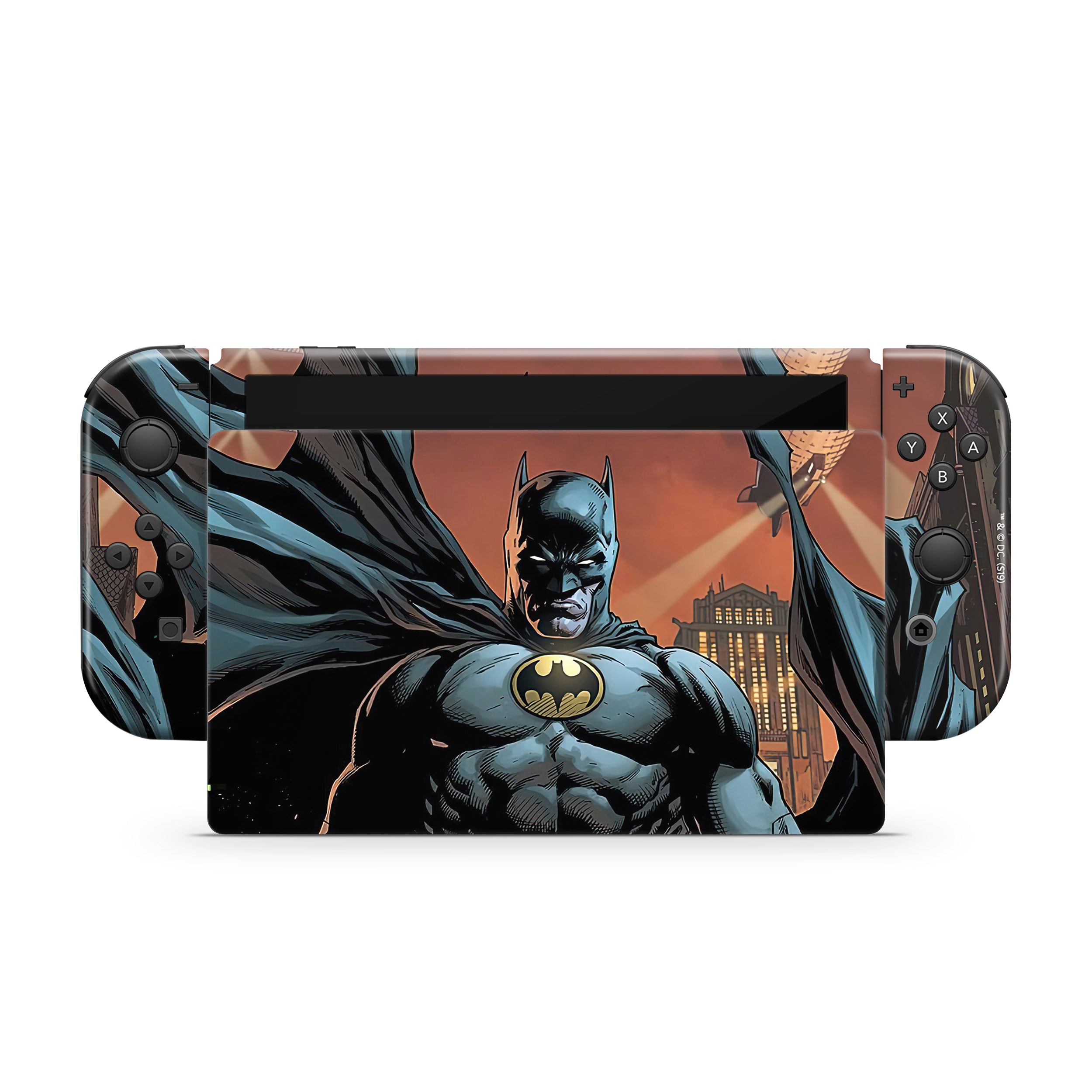Gothic Knight v9 Nintendo Switch OLED Skin - Comics-inspired design
