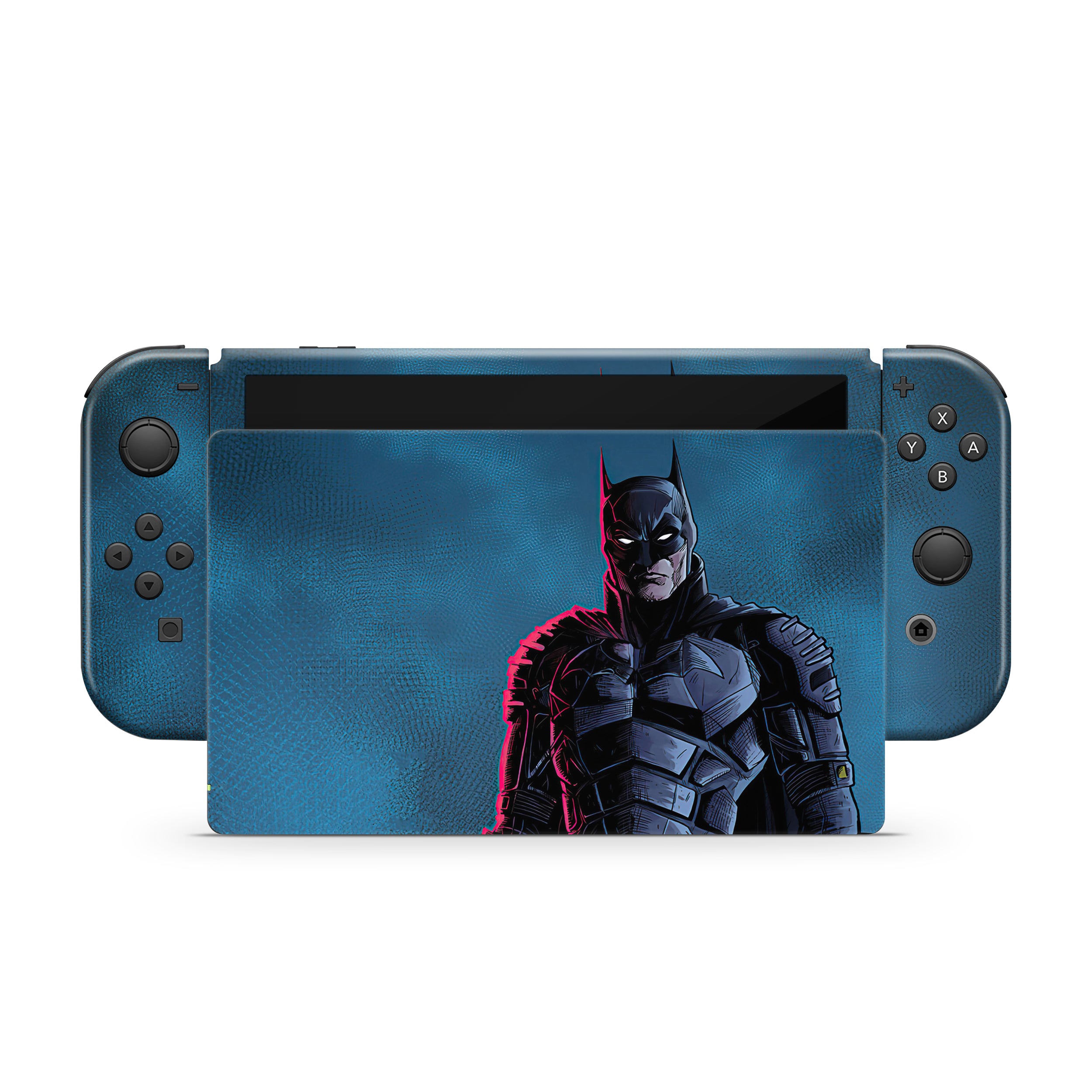 Gothic Knight v13 Nintendo Switch OLED Skin - Comics-inspired design