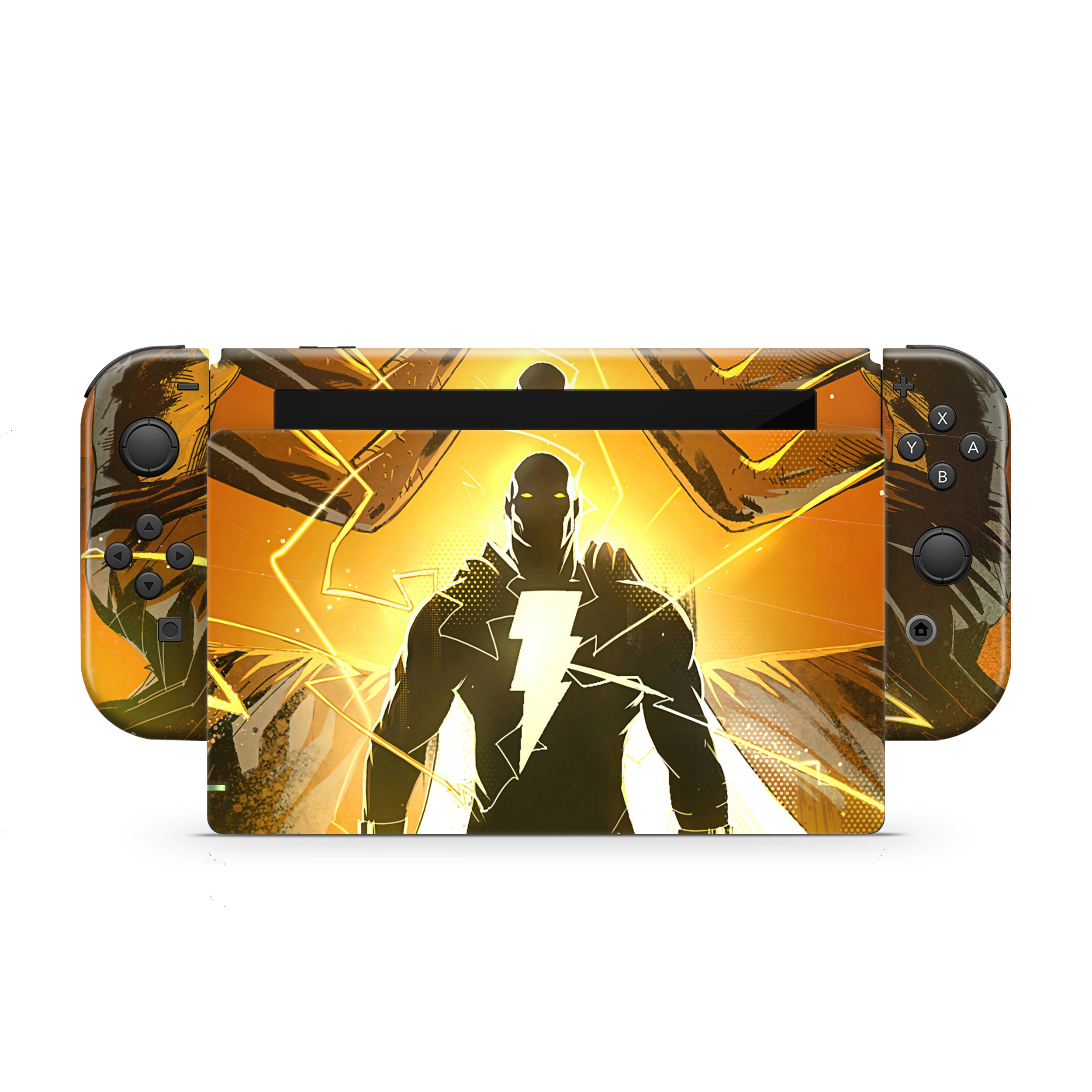 Thunder Tyrant v1 Nintendo Switch Skin - Comics-inspired design