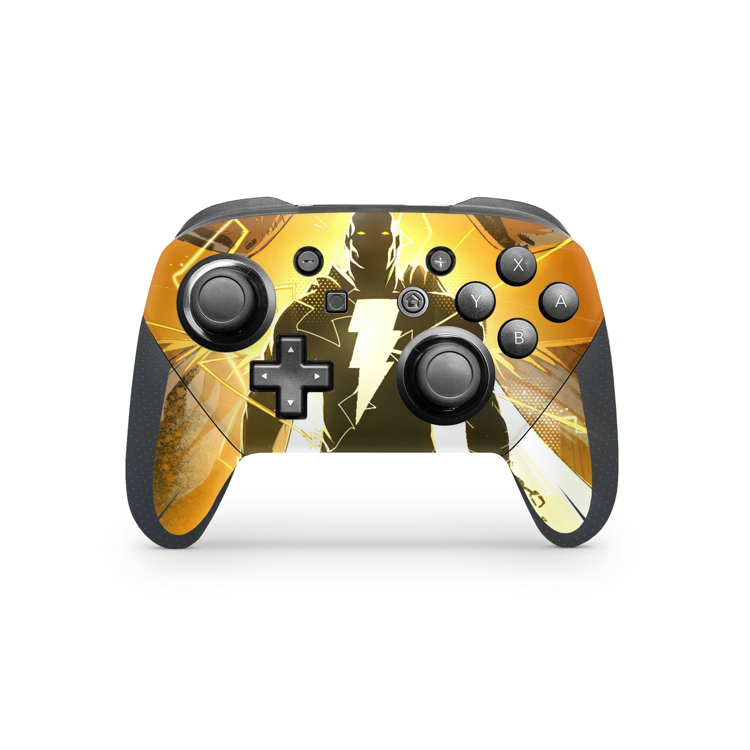 Thunder Tyrant v1 Nintendo Switch Pro Controller Skin - Comics-inspired design