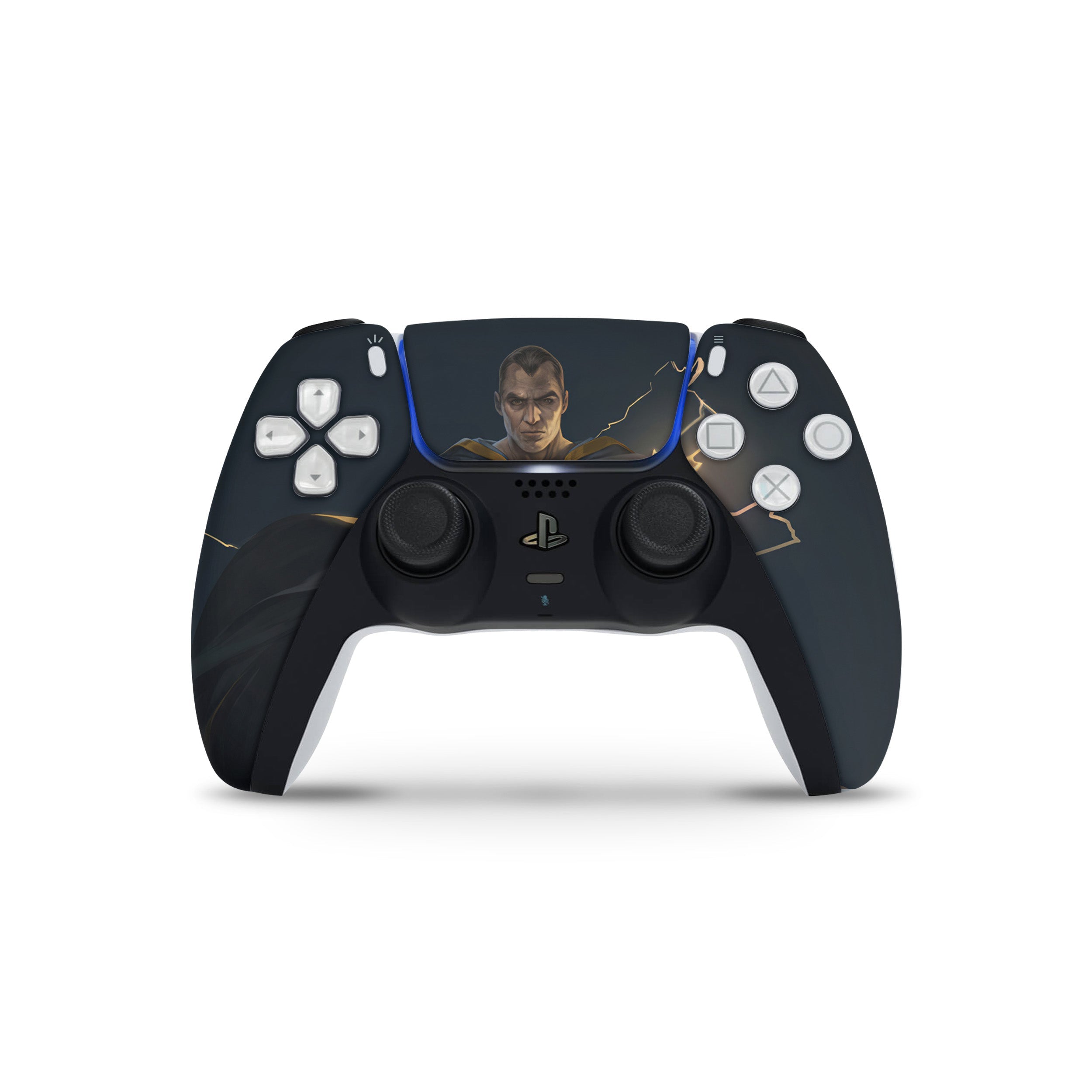 Thunder Tyrant v2 PS5 Controller Skin - Comics-inspired design