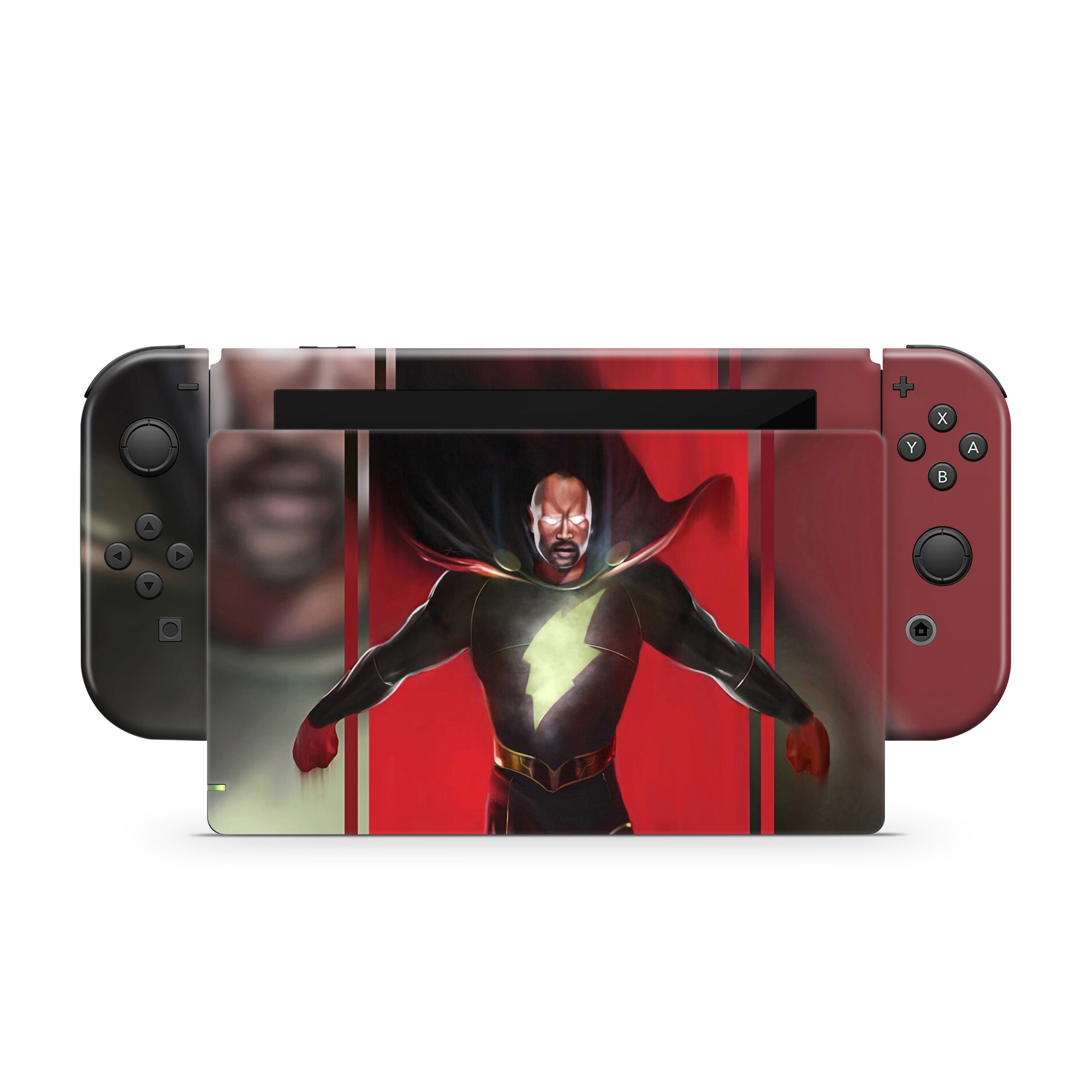 Thunder Tyrant v4 Nintendo Switch Skin - Comics-inspired design